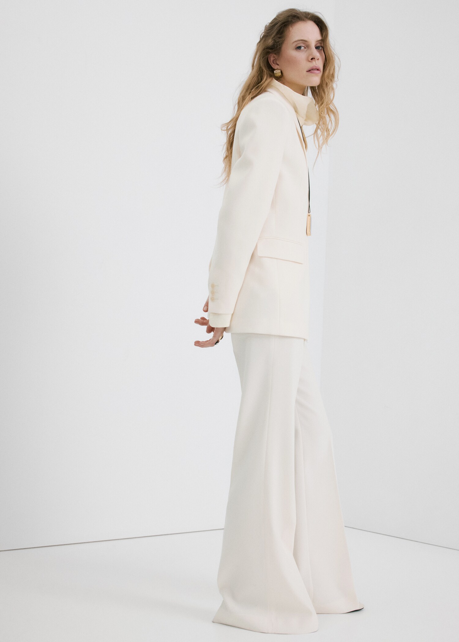 High-waist suits trousers - Details of the article 4