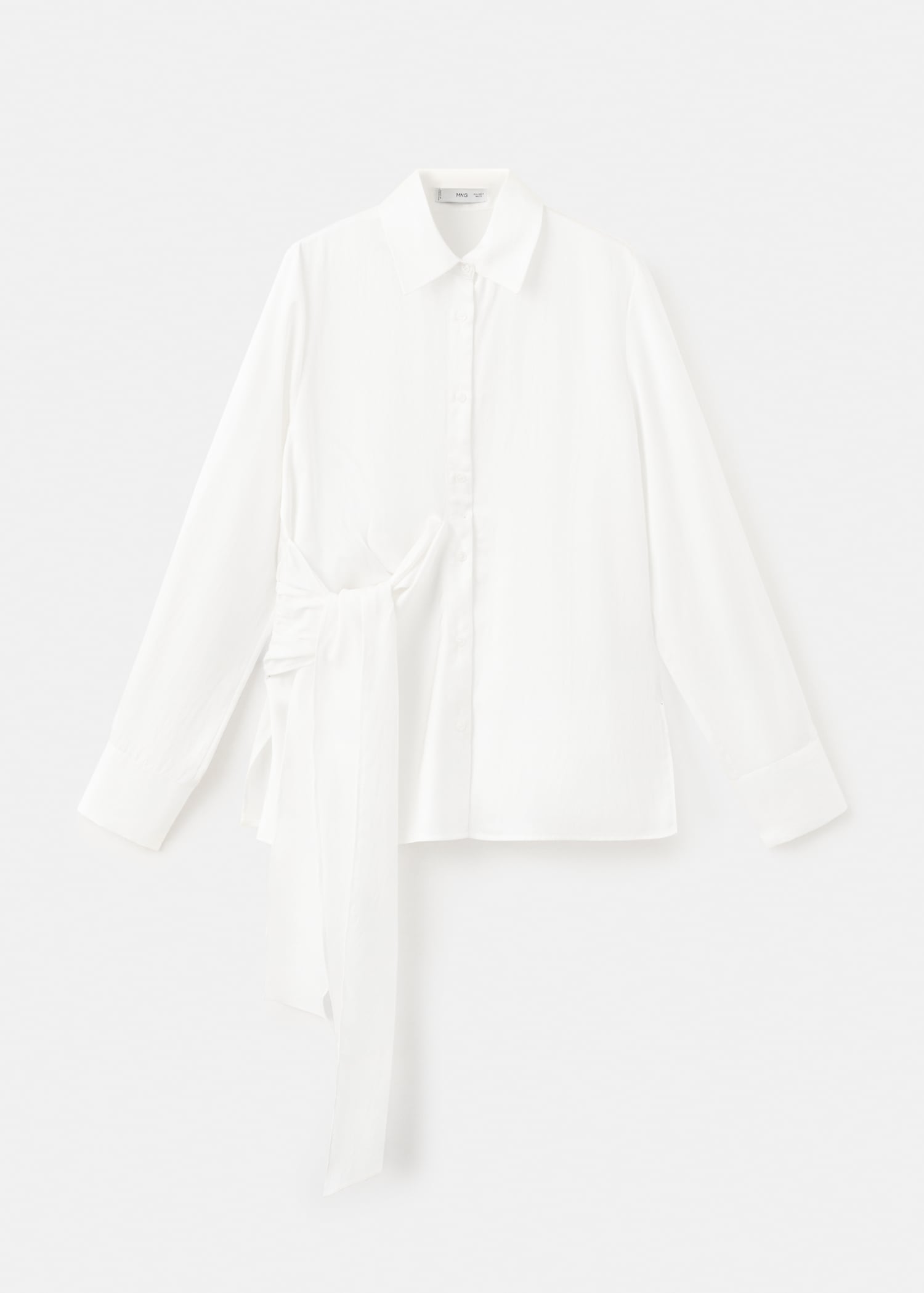 Shirt with side knot - Article without model