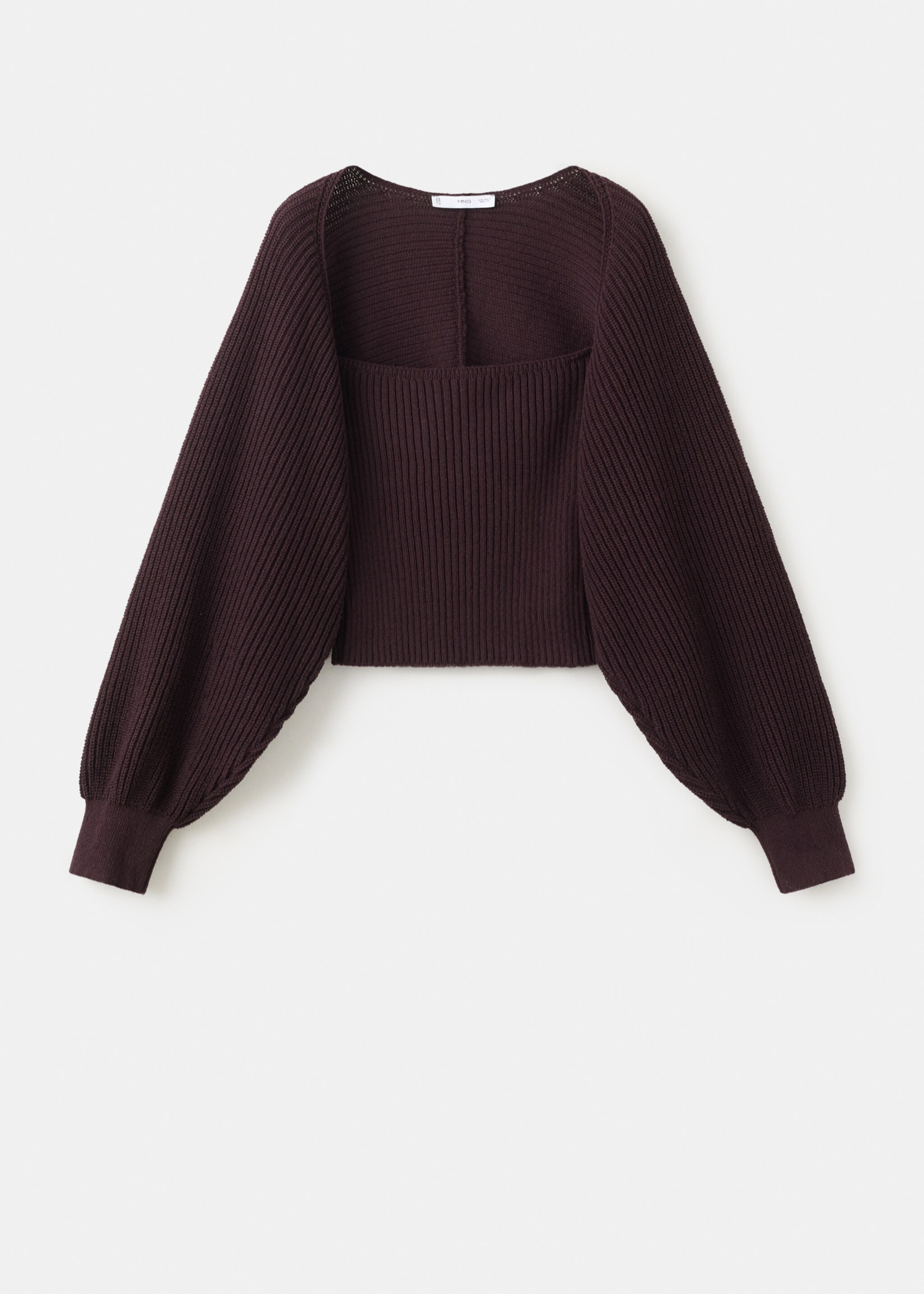 2-piece knit set - Article without model, Plum. Ref: 27045841-01.