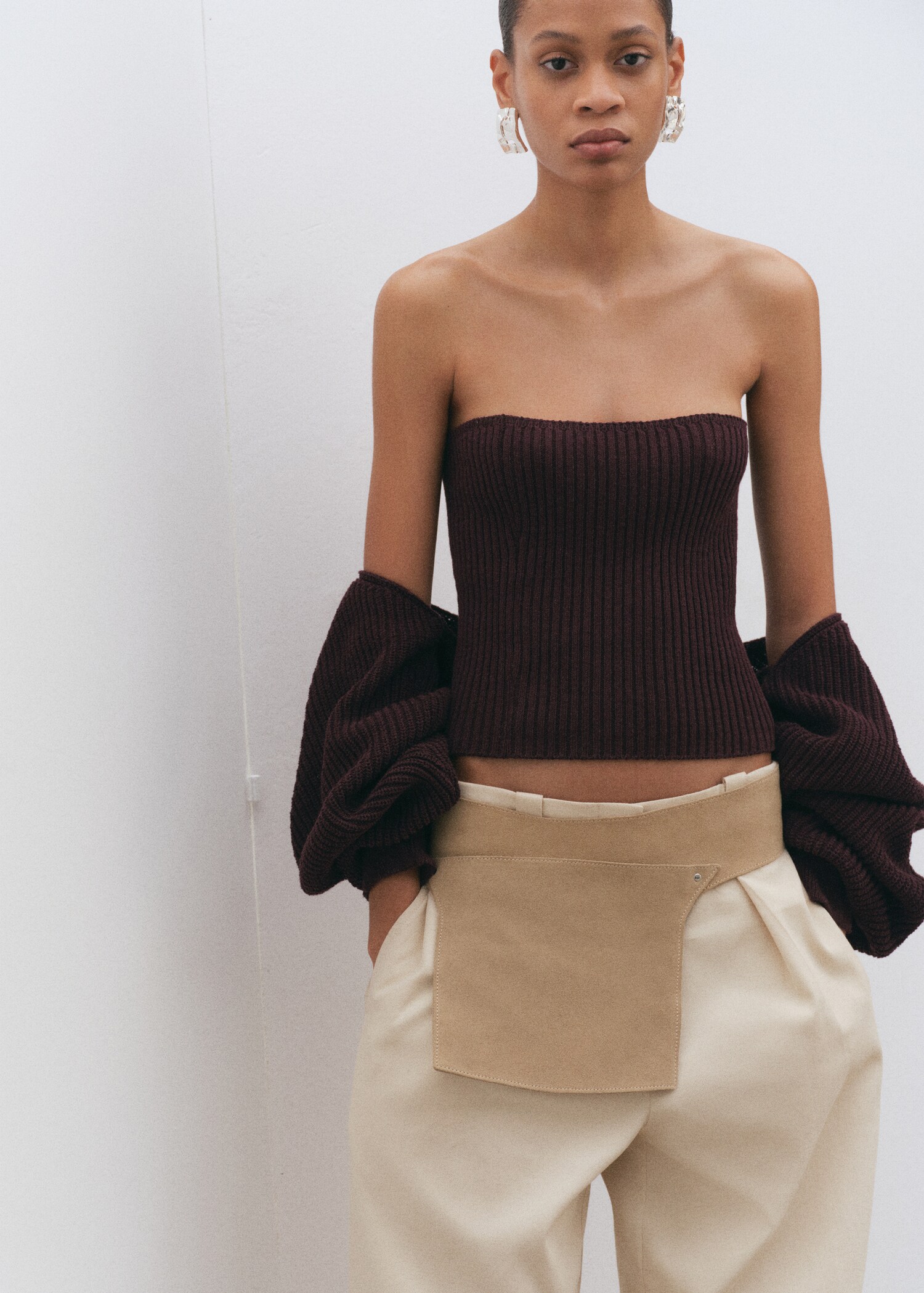 2-piece knit set - Details of the article 1