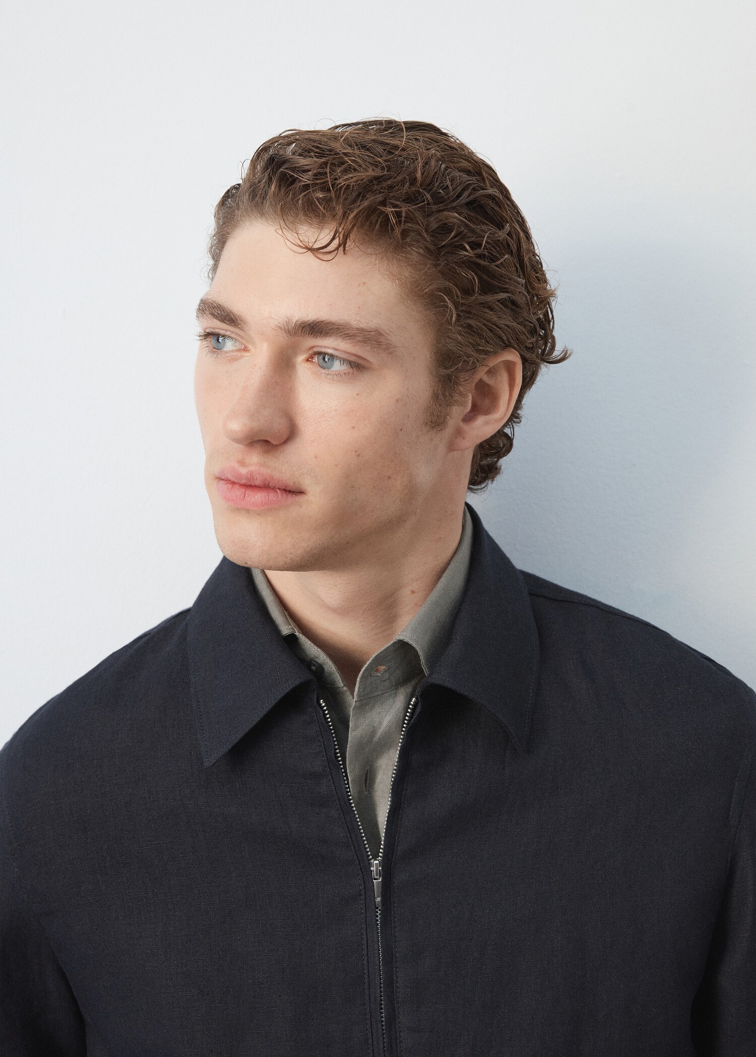 Veste 100 % lin poches - Détail de l'article 1