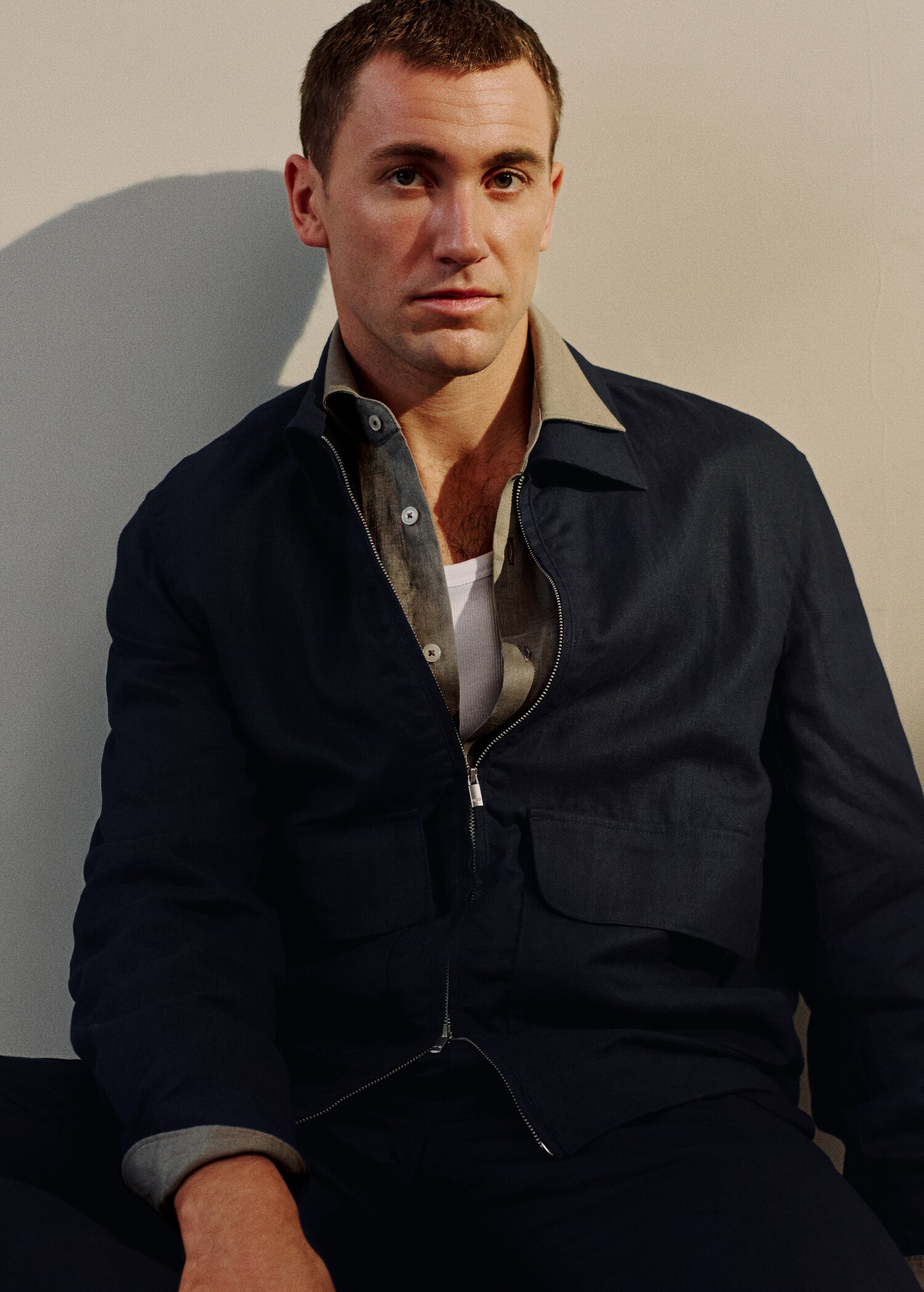 Veste 100 % lin poches - Détail de l'article 5