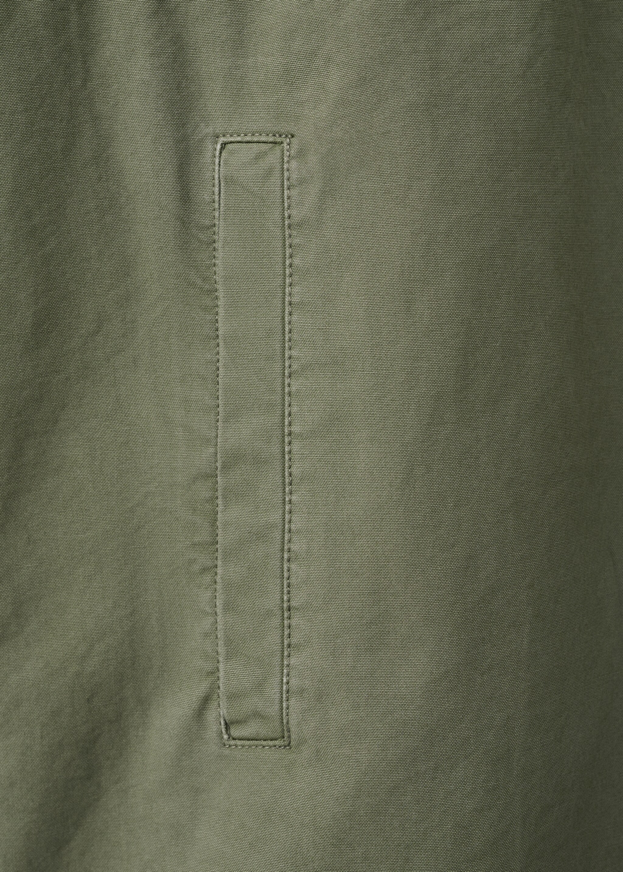 Parka jean oversize - Détail de l'article 8, Kaki. Ref: 27045973-01.