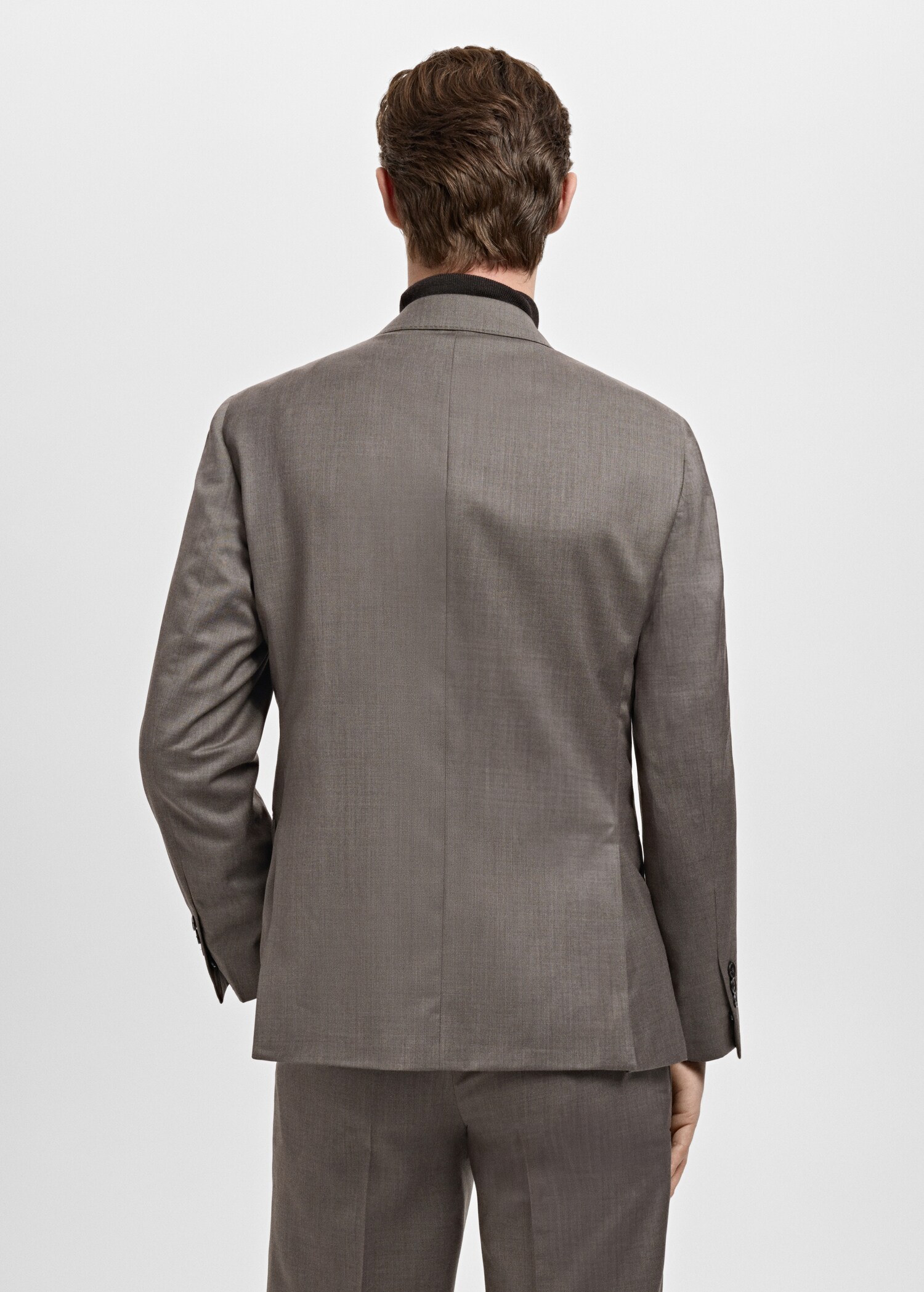 Americana traje Venecia 100% lana virgen - Reverso del artículo