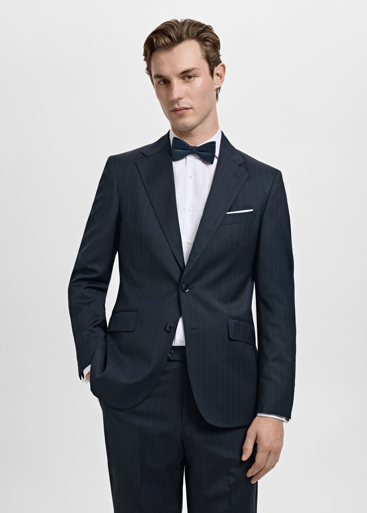 Venice 100% virgin wool suit jacket - Medium plane