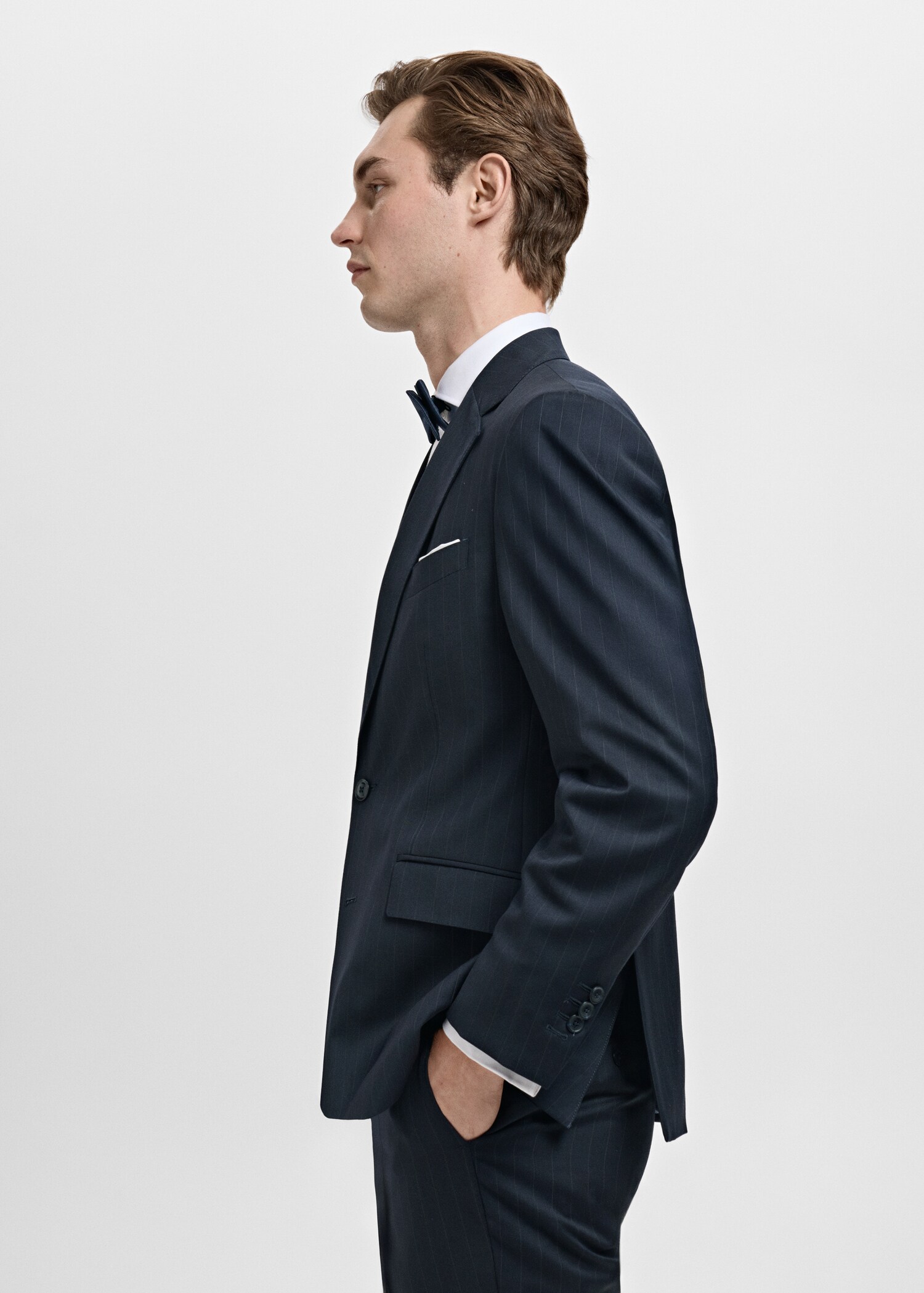 Venice 100% virgin wool suit jacket - Details of the article 4