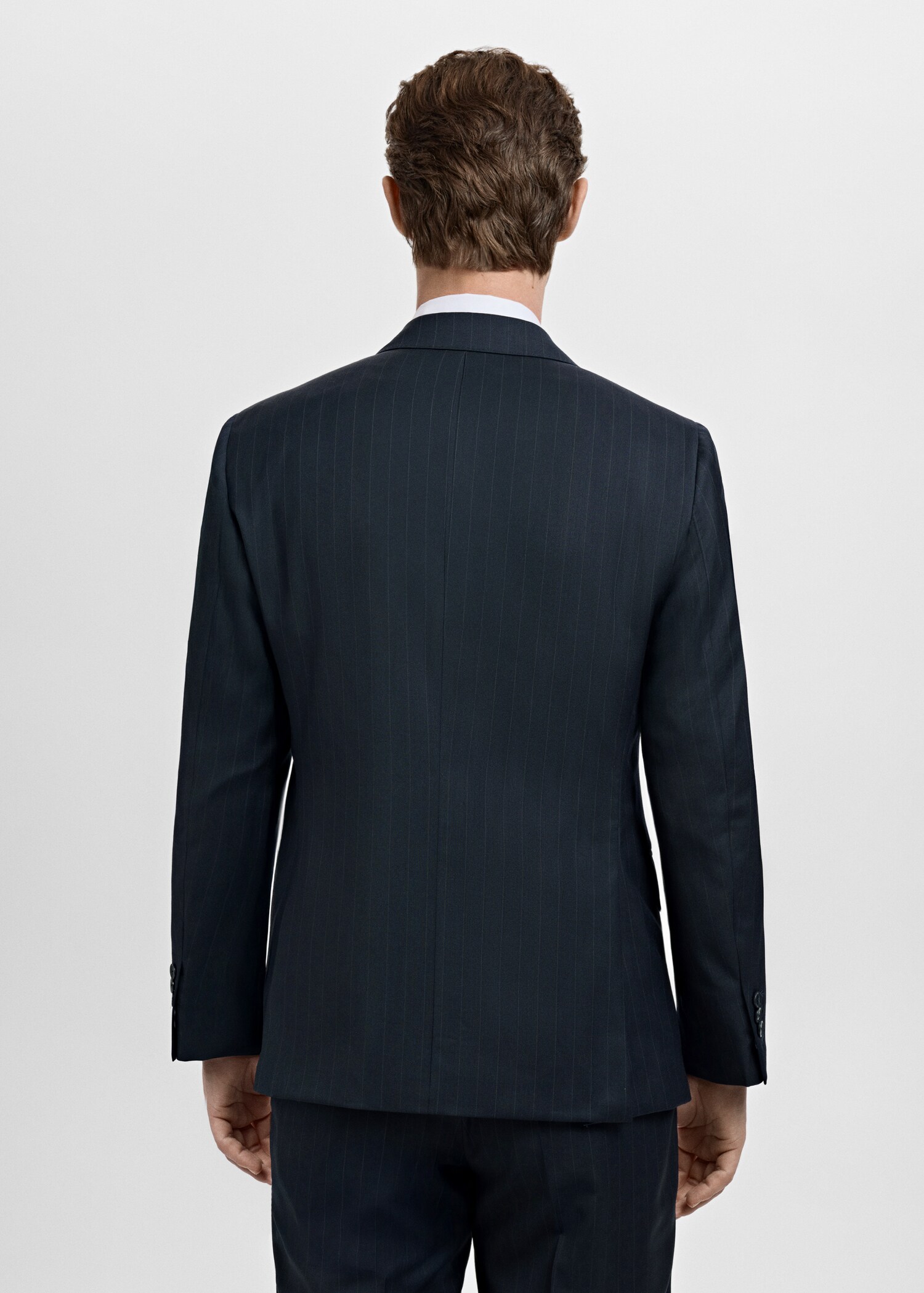 Venice 100% virgin wool suit jacket - Reverse of the article