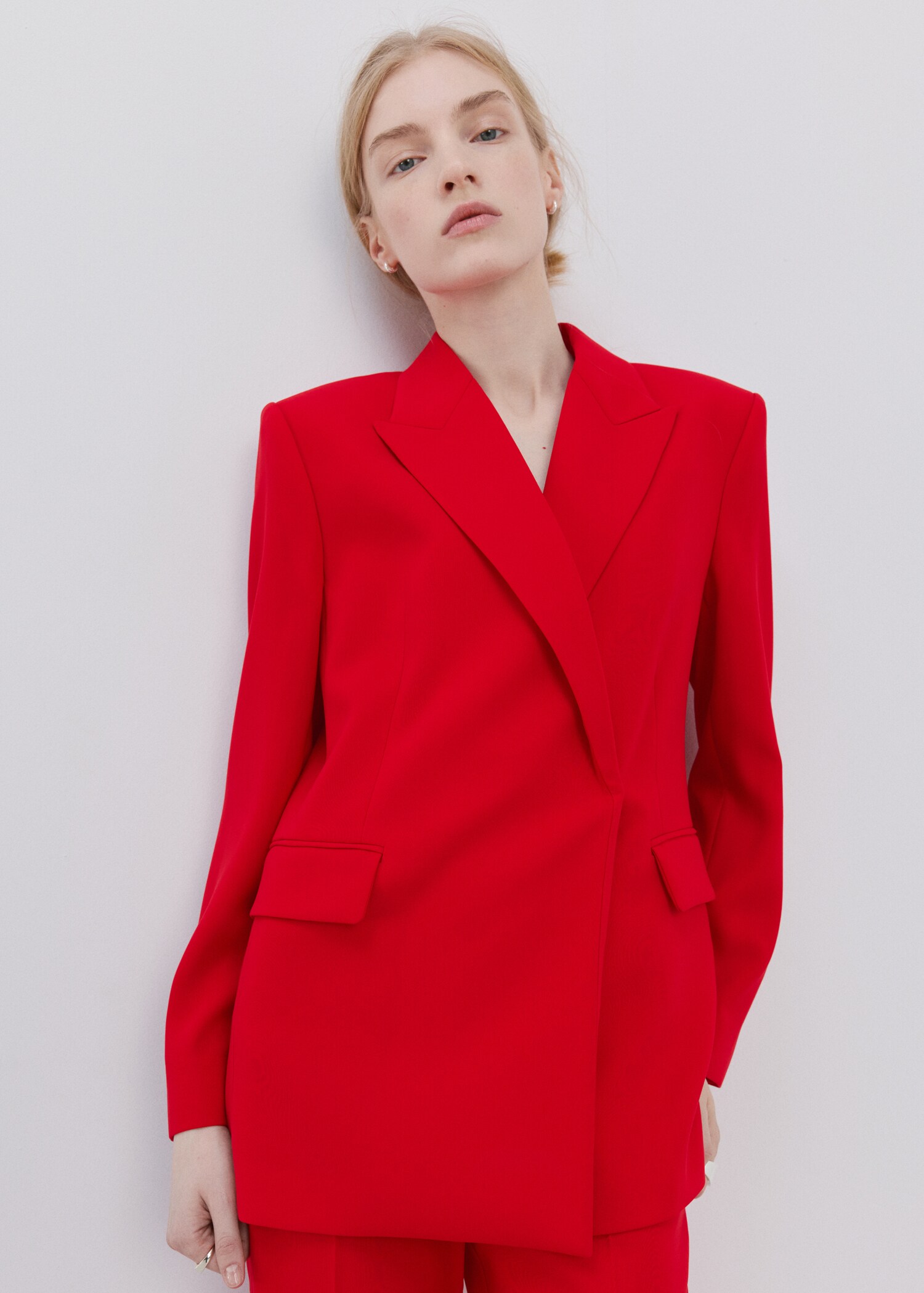 Suit jacket with scarf - Details of the article 4