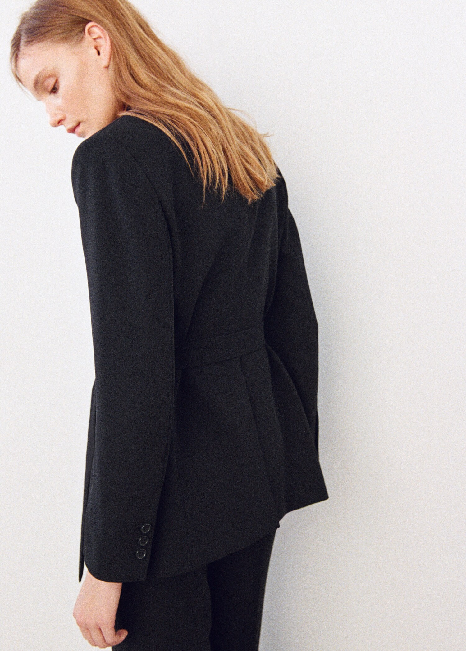 Blazer de costume foulard - Verso de l’article