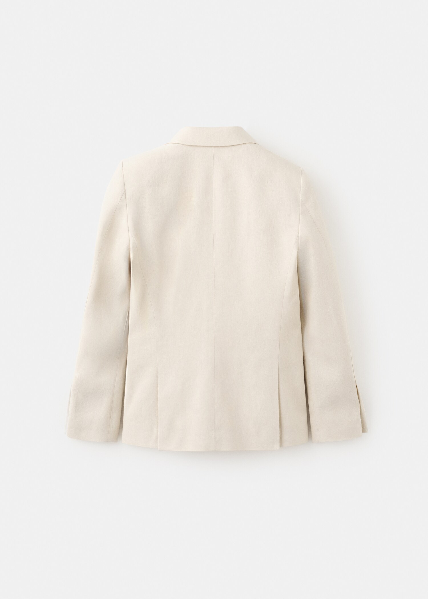 Classic linen jacket - Reverse of the article