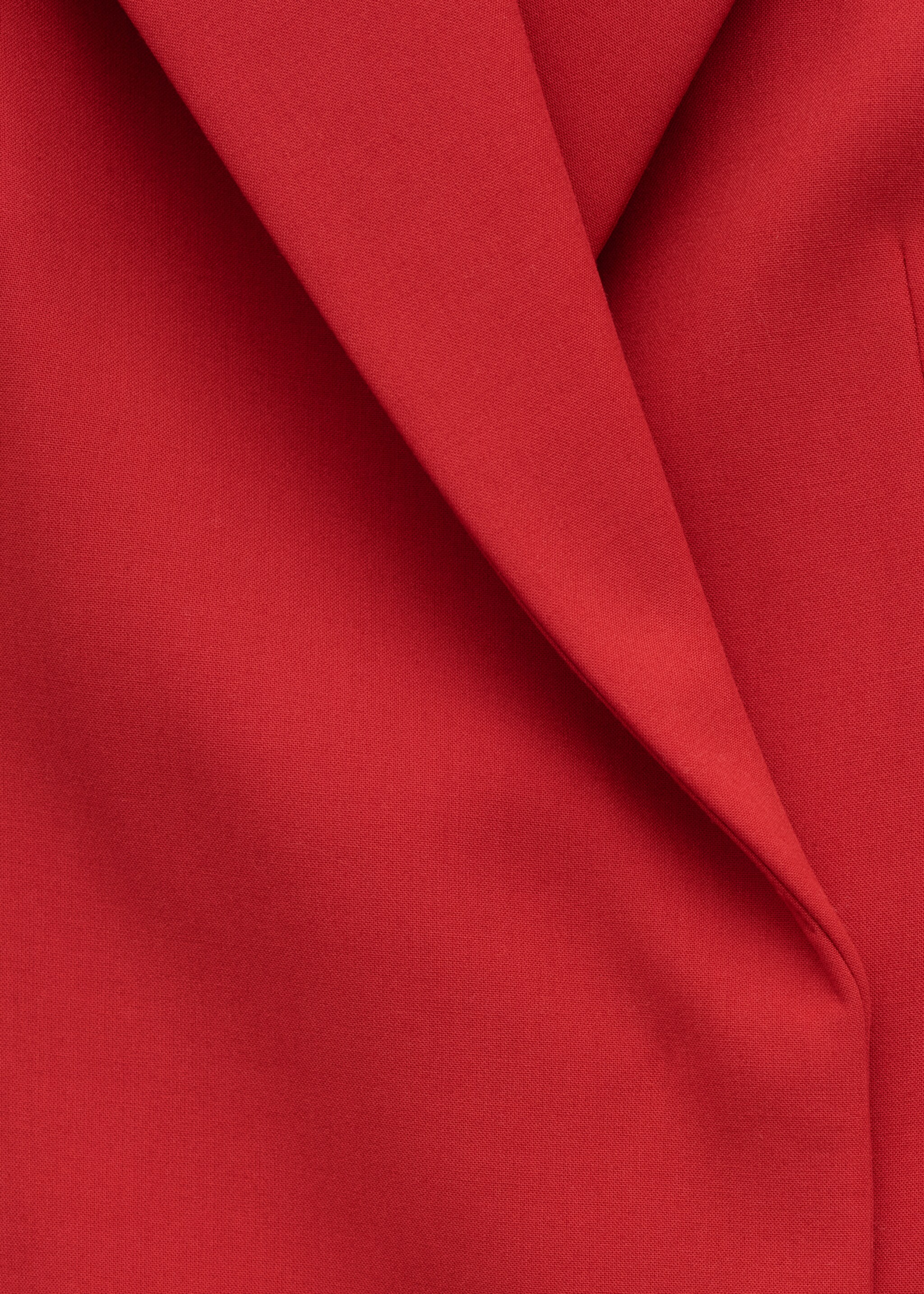 Taillierter Doppelreiher-Blazer - Detail des Artikels 0, Rot. Ref: 27054101-01.