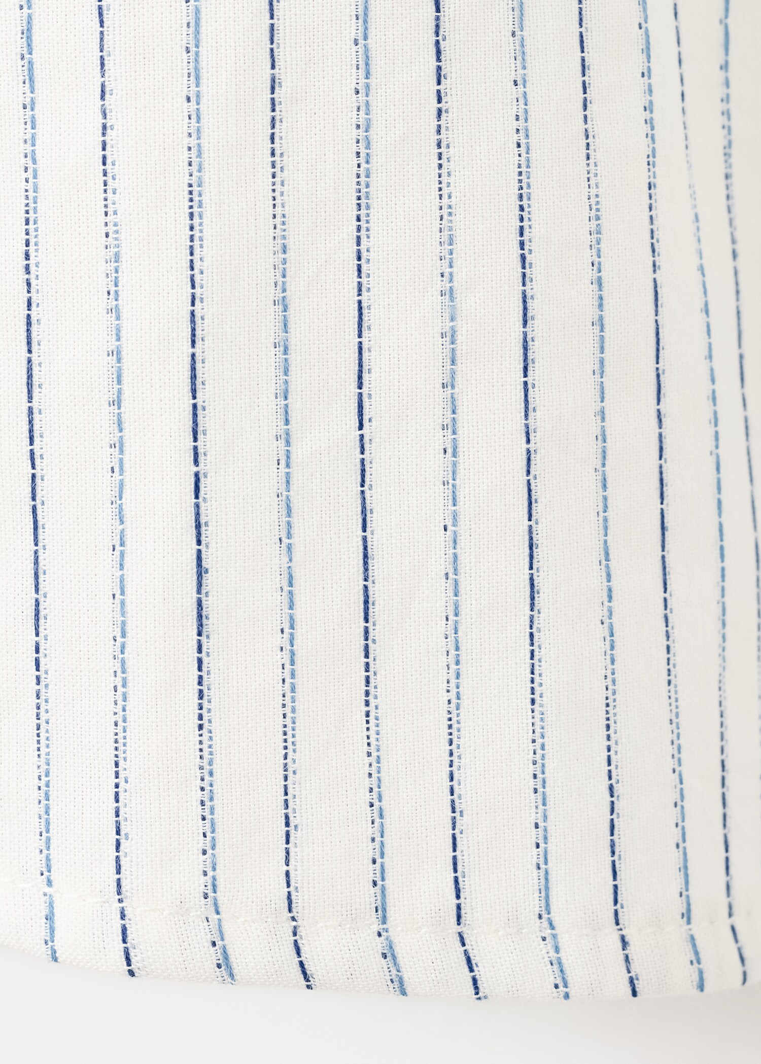 Bicolour striped shirt - Details of the article 0