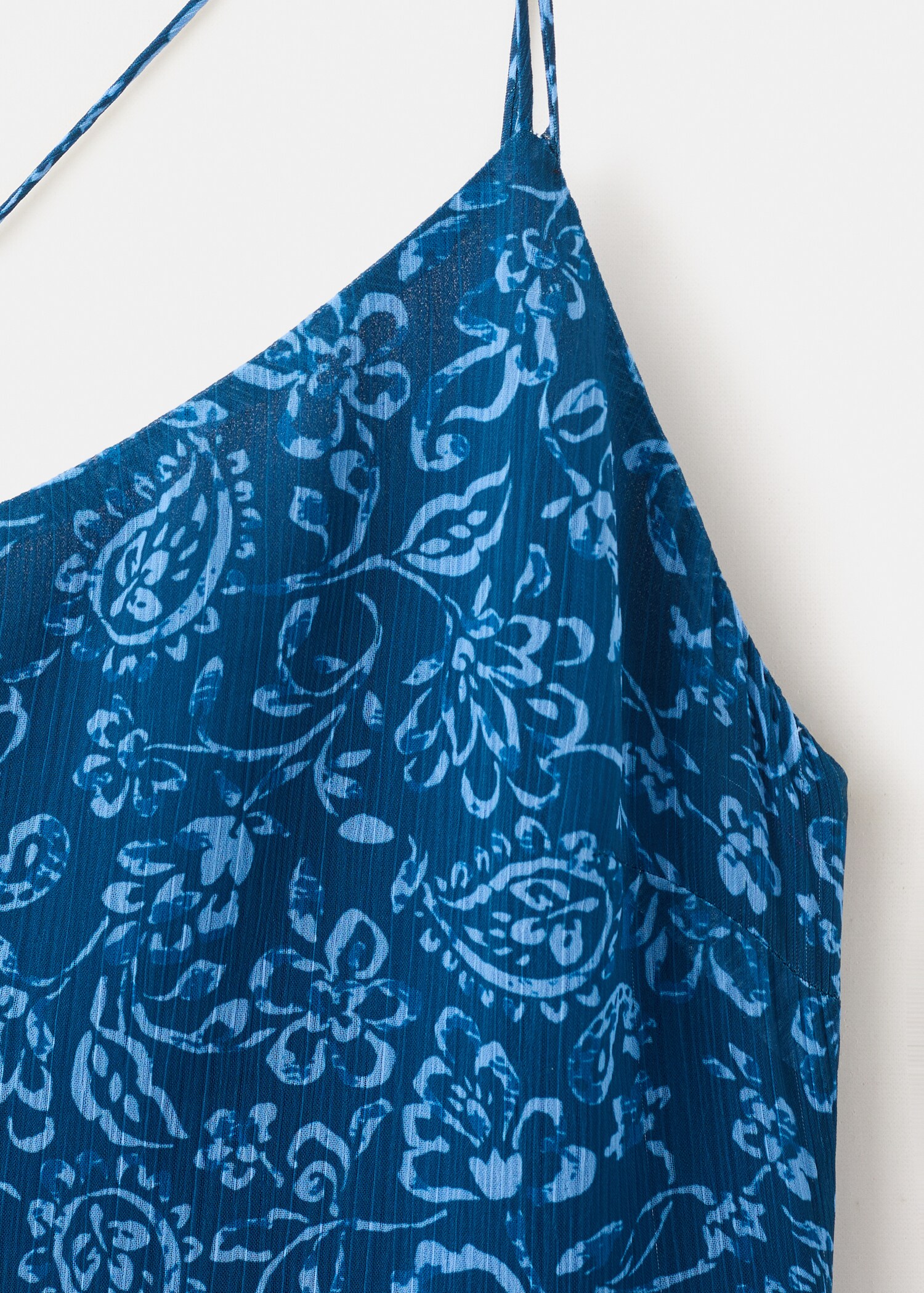 Asymmetrical floral dress - Details of the article 8