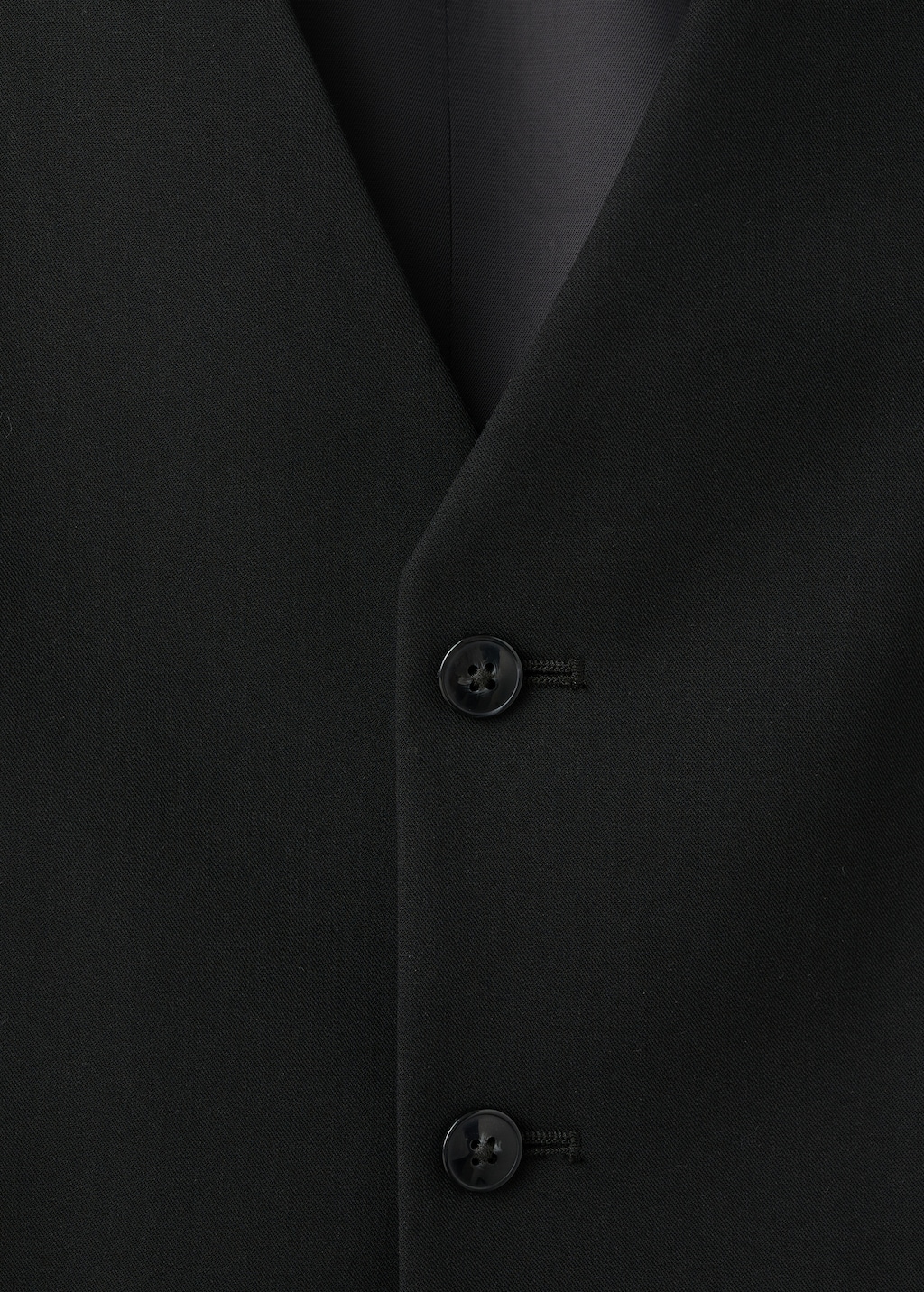 Super slim-fit stretch-fabric suit vest