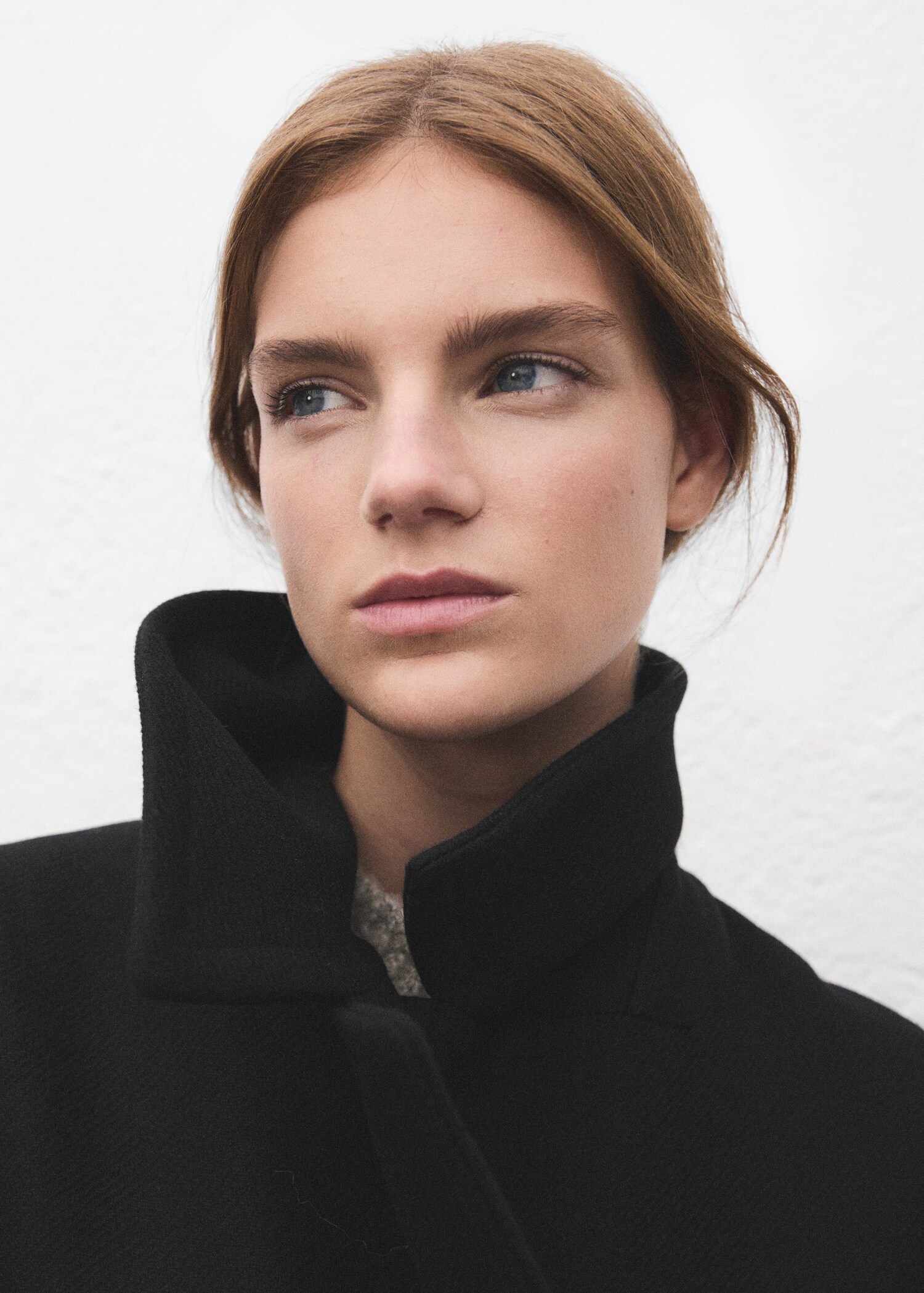 Παλτό μάλλινο handmade με ζώνη - Λεπτομέρεια του προϊόντος 1