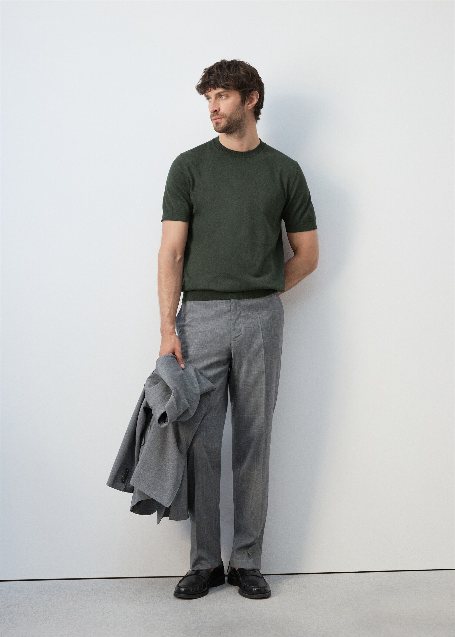 Fine jersey 100% cotton T-shirt - General plane