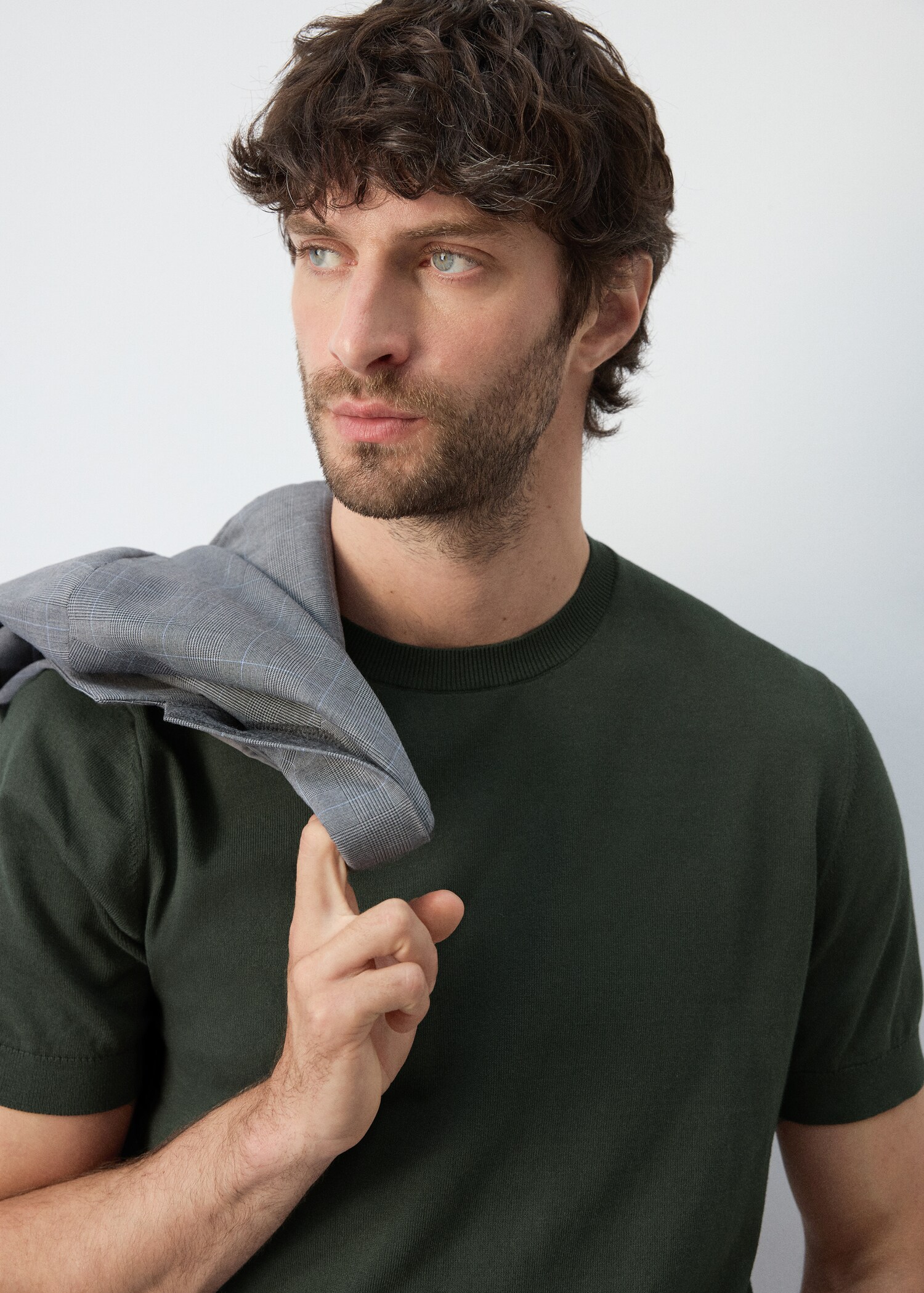 Fine jersey 100% cotton T-shirt - Reverse of the article