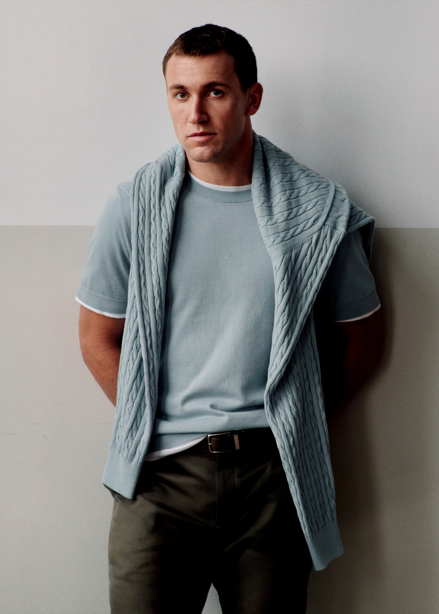 Fine jersey 100% cotton T-shirt - Details of the article 5