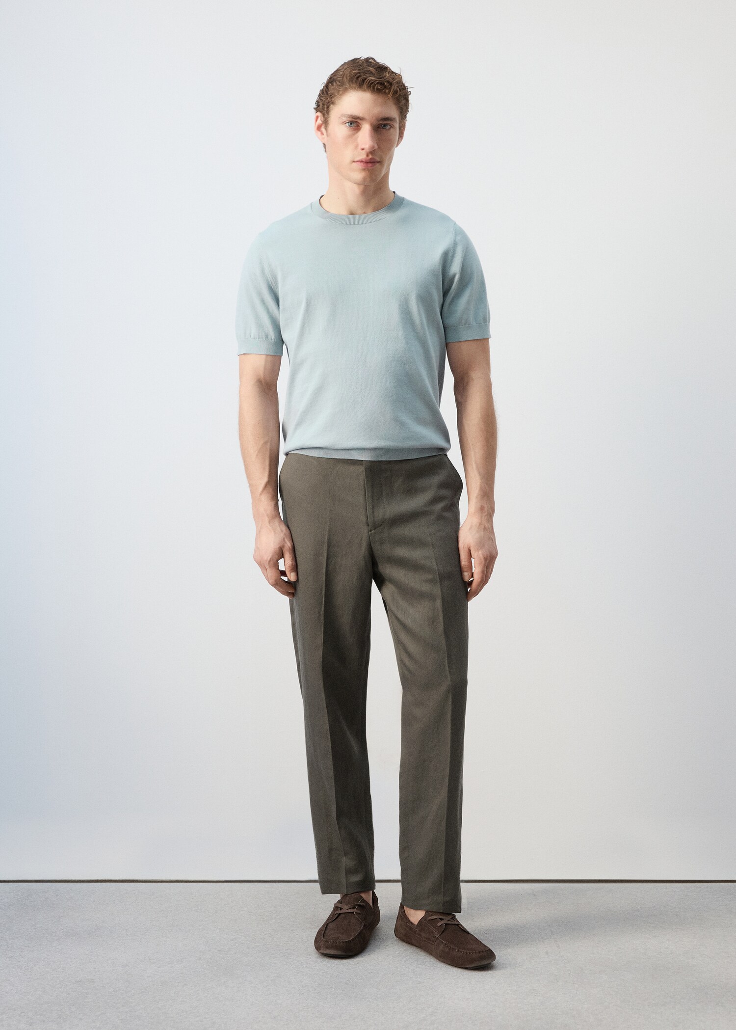 Fine jersey 100% cotton T-shirt - General plane