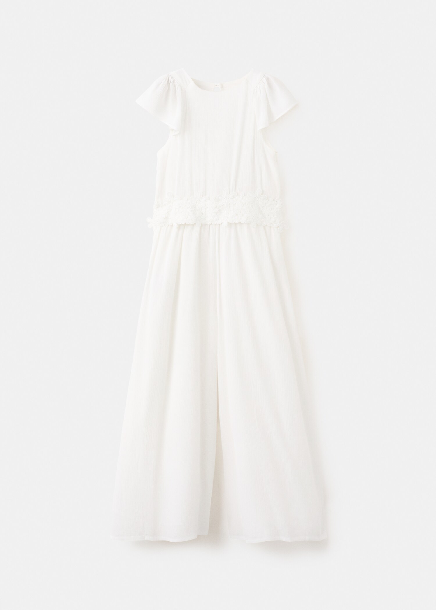 Long embroidered jumpsuit - Article without model