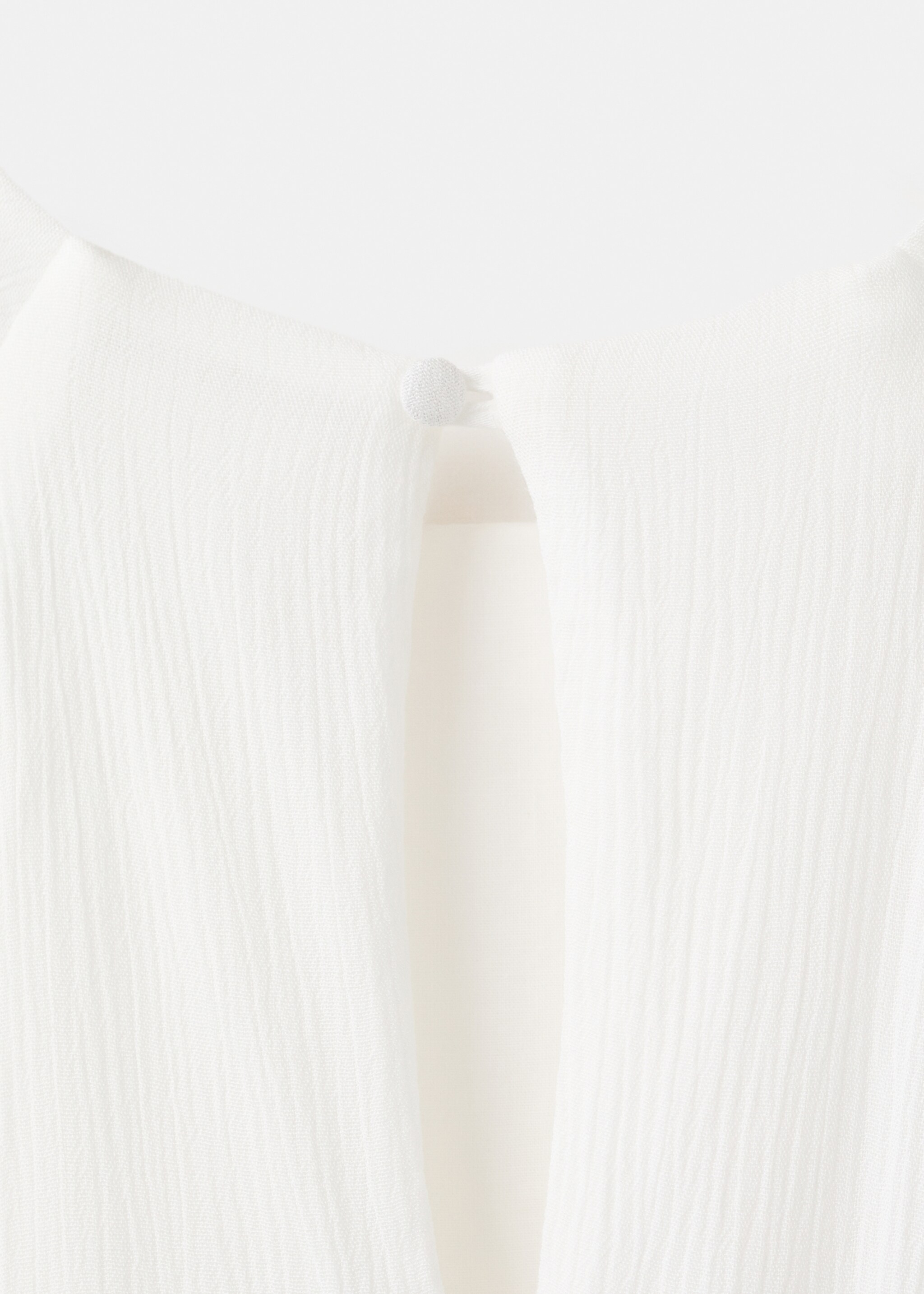 Mono largo bordado - Detalle del artículo 8, Blanco. Ref: 27063734-01.