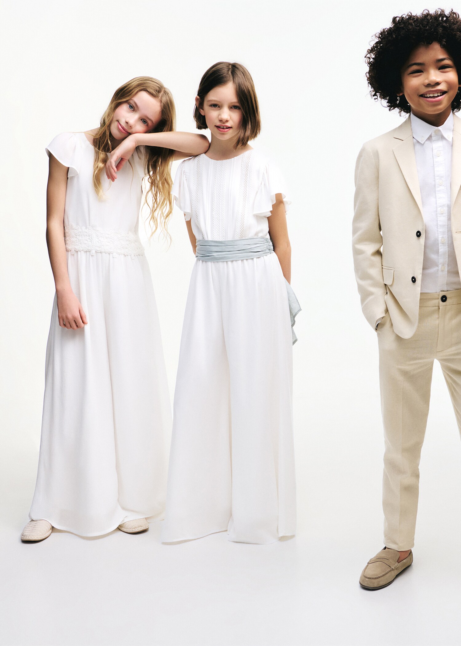 Long embroidered jumpsuit - General plane