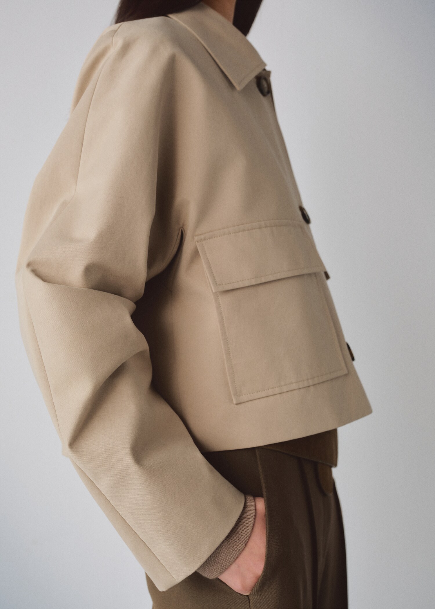 Katoenen jasje met zakken - Detail van het artikel 1