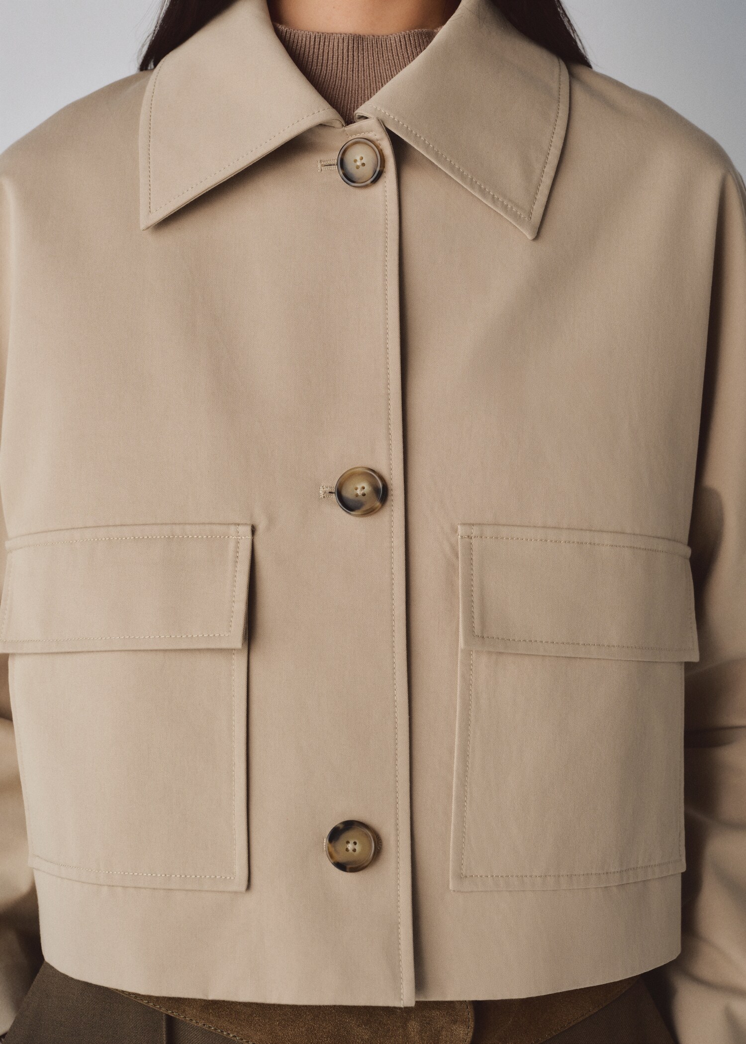 Katoenen jasje met zakken - Detail van het artikel 4