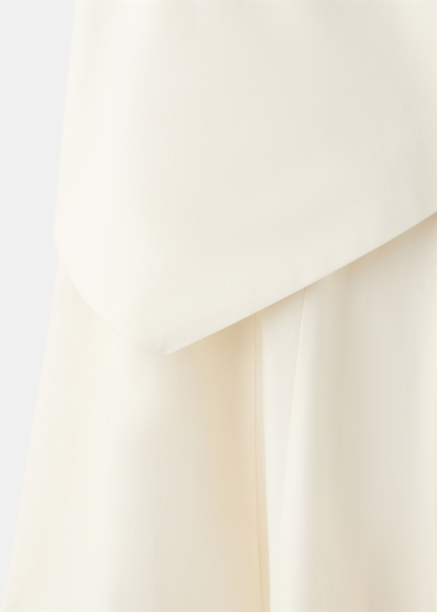 A-line skirt with handkerchief detail - Details of the article 0
