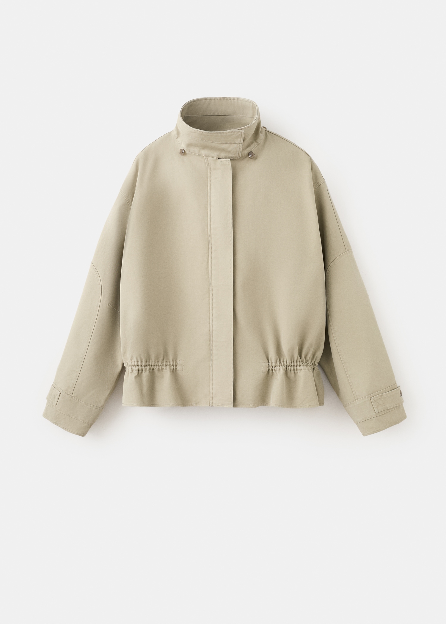 Oversized high-neck parka - Details of the article 8