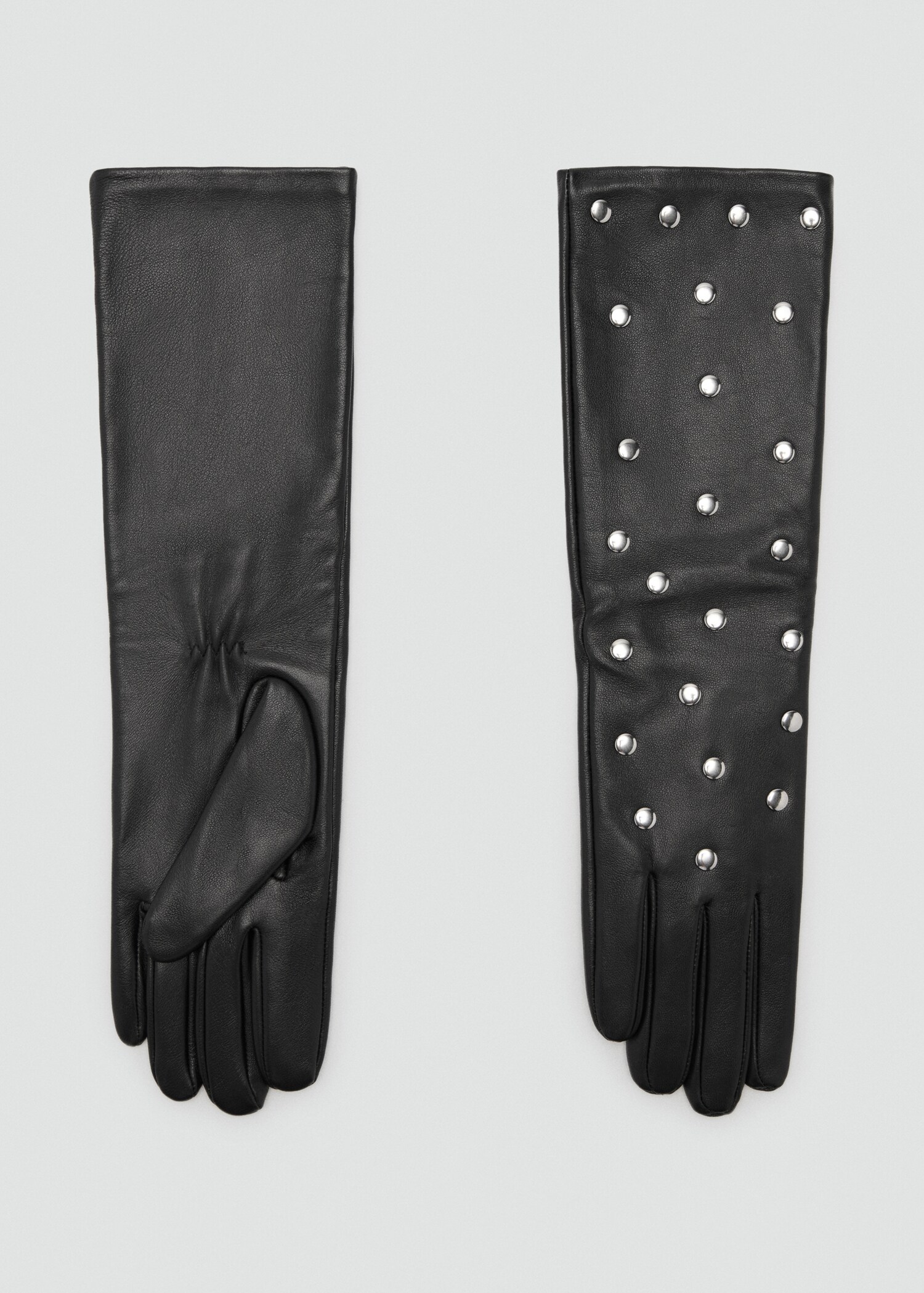 Studded leather gloves - Article without model
