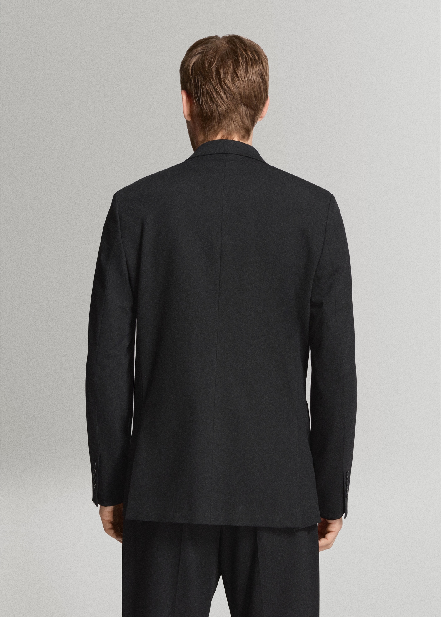 Veste de costume Boston coupe regular croisée - Verso de l’article