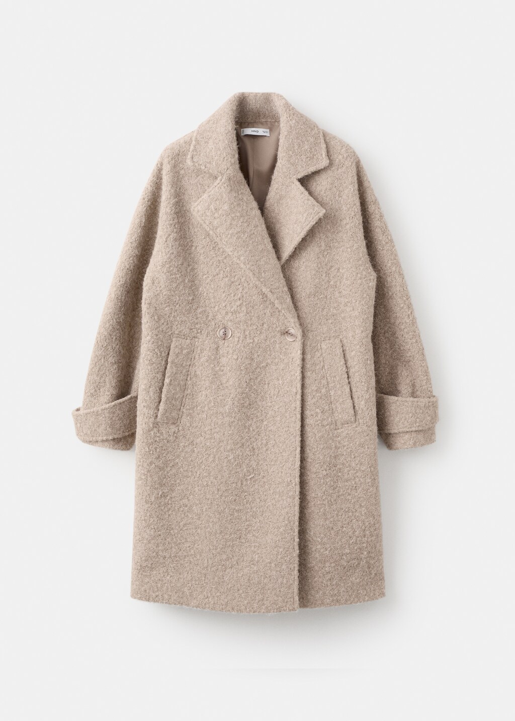 Lapels bouclé coat