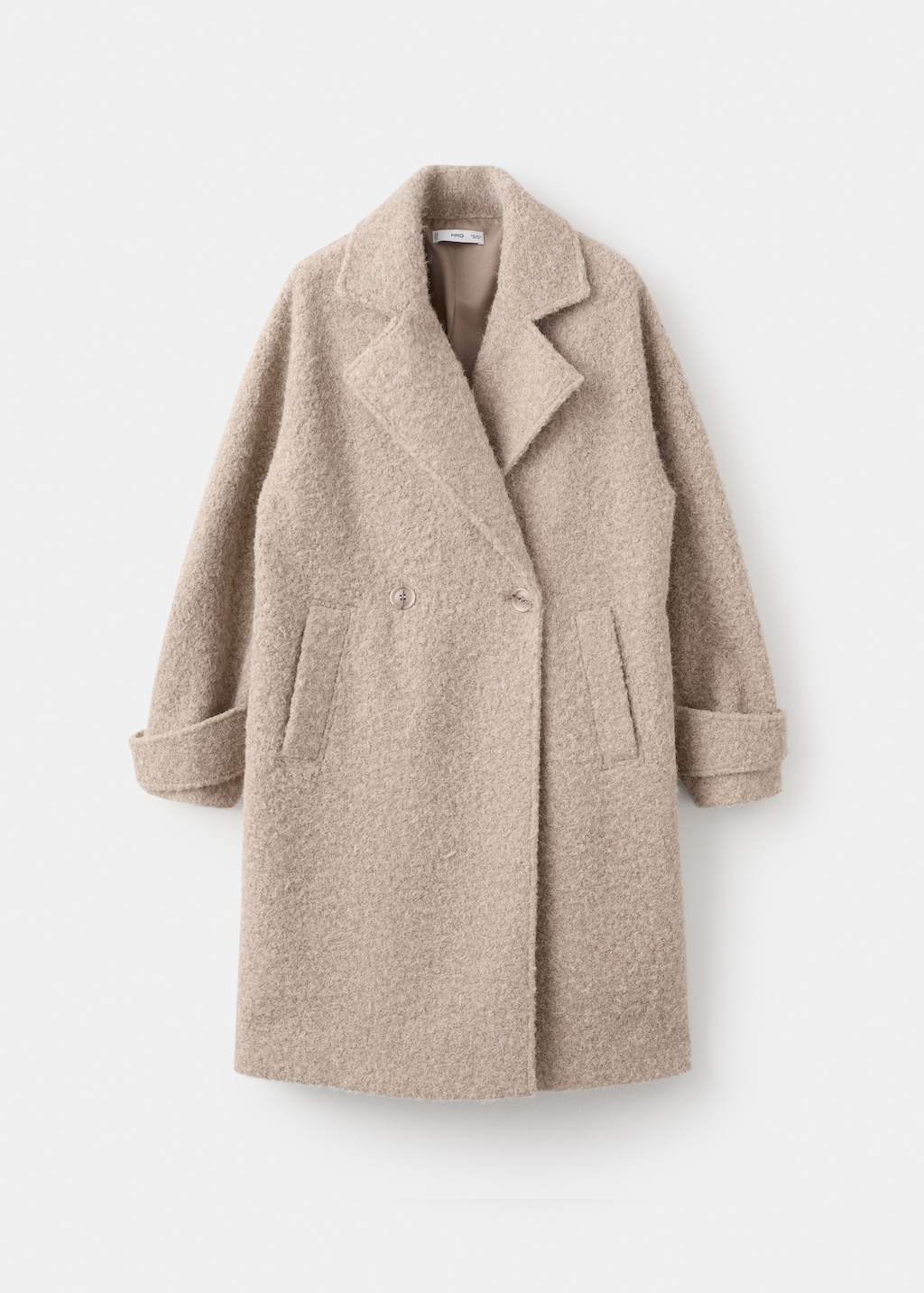 Lapels bouclé coat