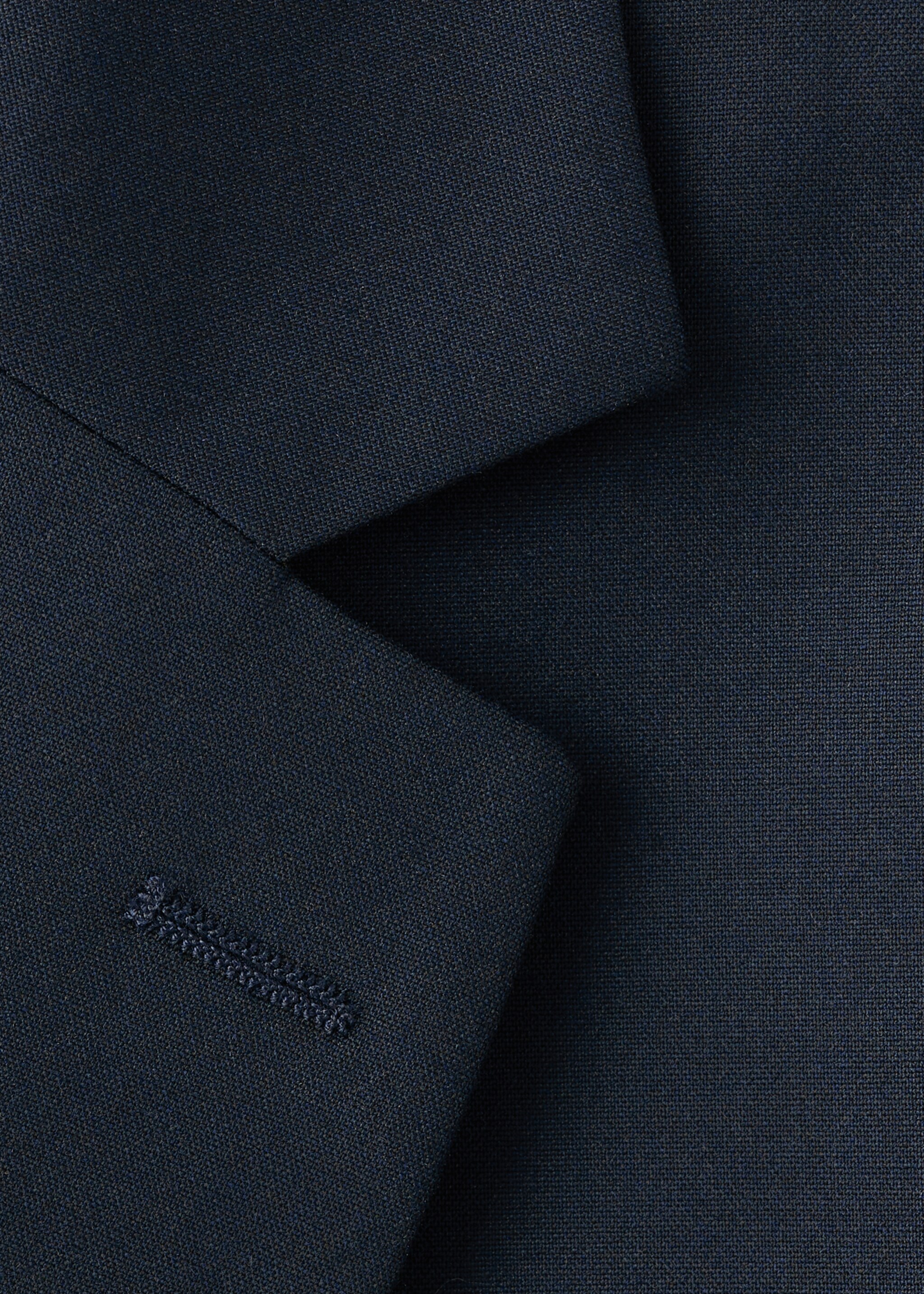 Classic suit jacket - Details of the article 0, Navy. Ref: 27074051-01.