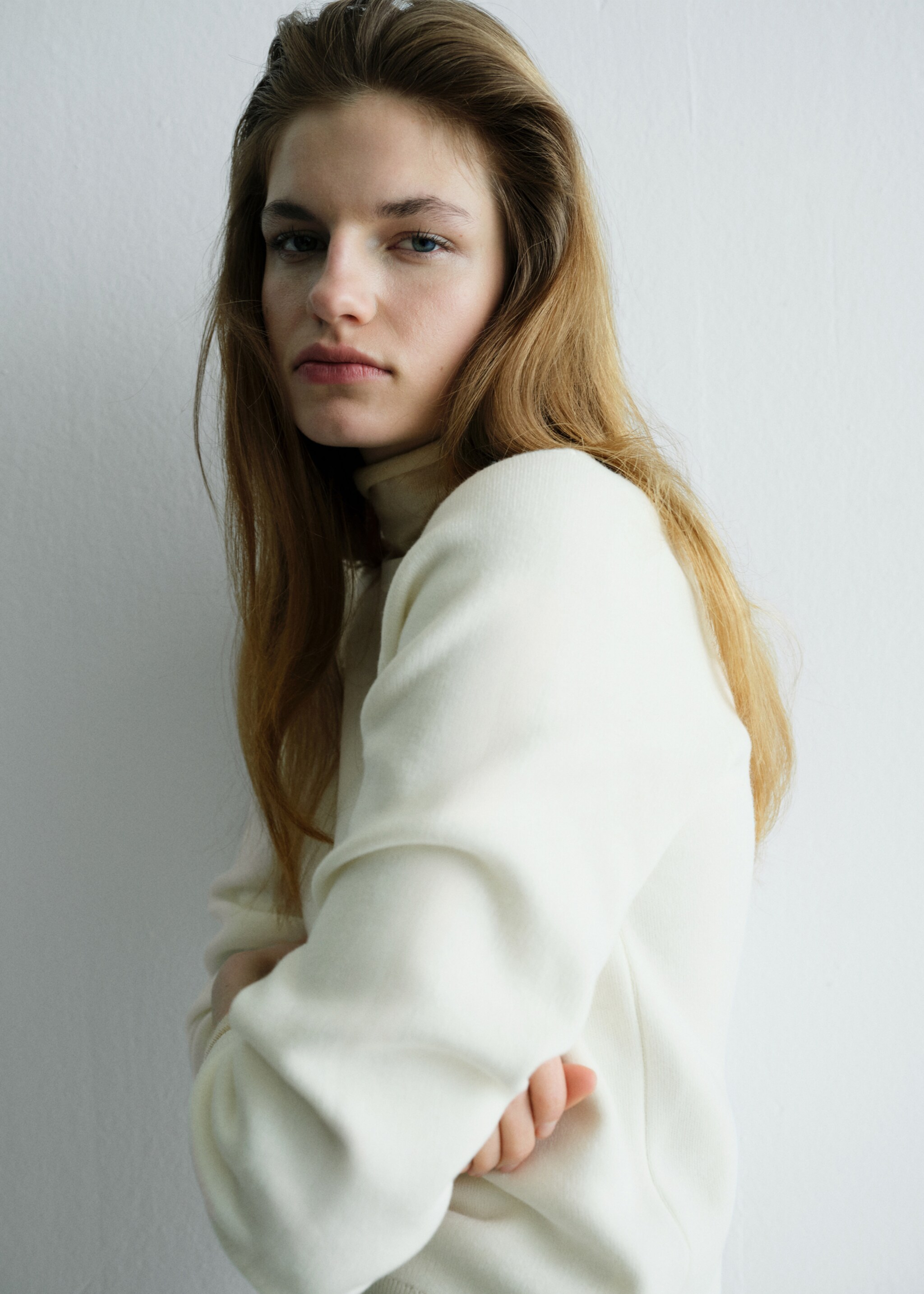 Jersei punys botonats - Pla mig, Cru. Ref: 27074084-03.