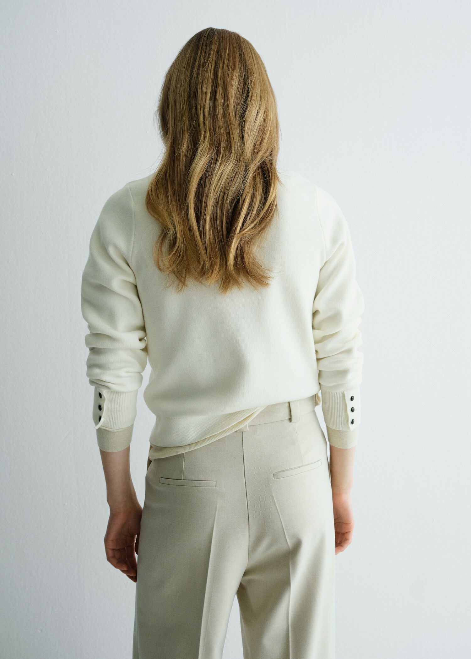 Jersey puños abotonados - Reverso del artículo