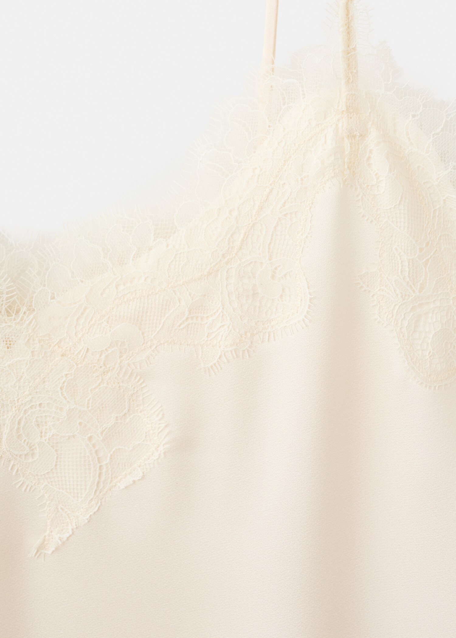 Asymmetrical lace lingerie top - Details of the article 8