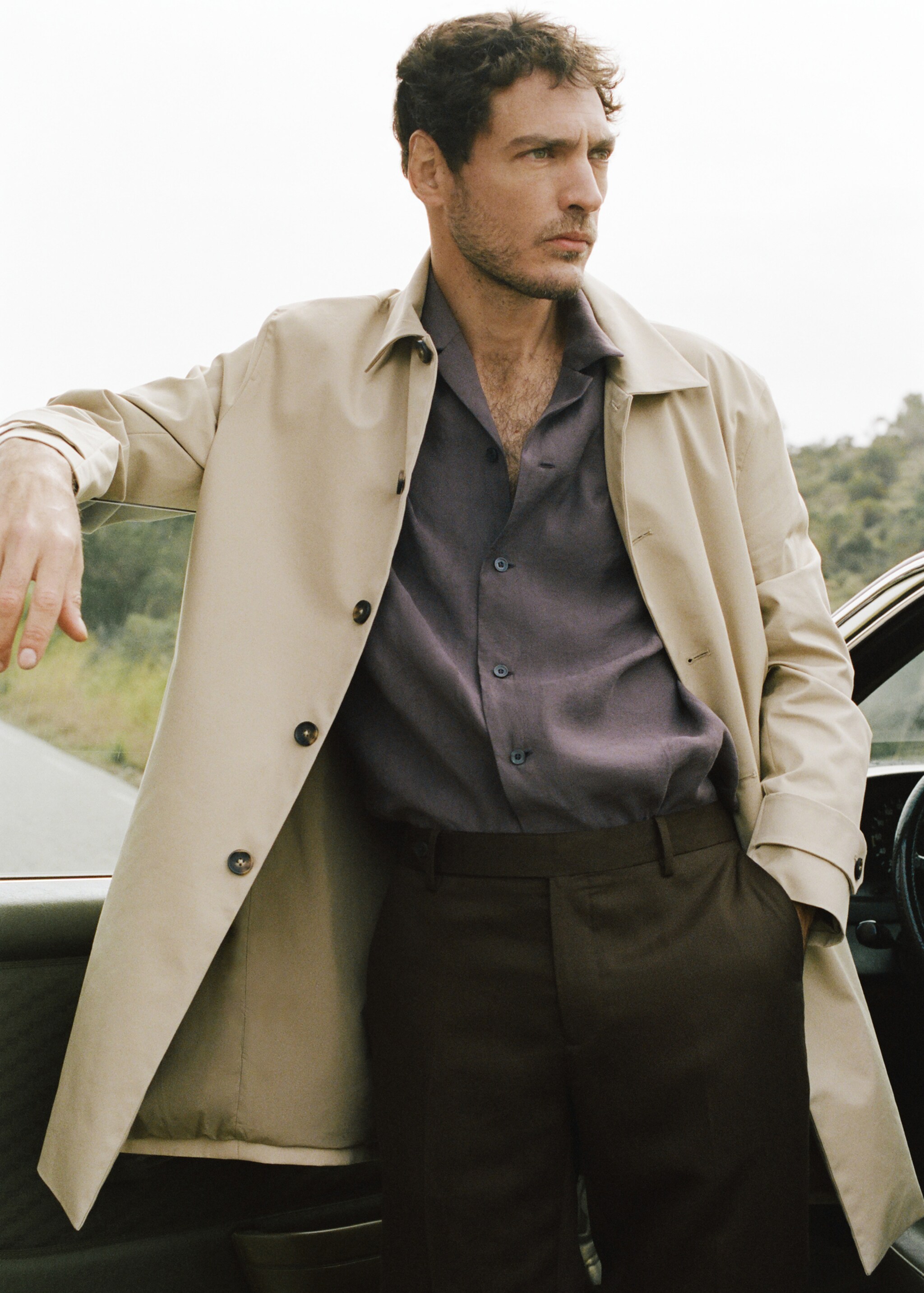 Gavardina repel·lent a l'aigua butxaques - Detall de l'article 5, Beige. Ref: 27074405-02.