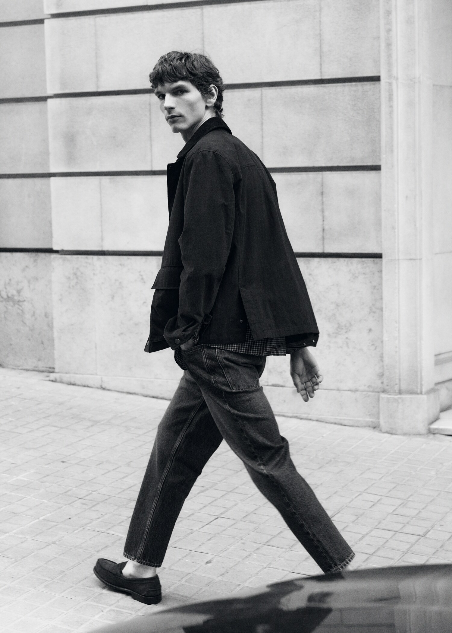 胡萝卜版型七分Sammy牛仔裤 - null