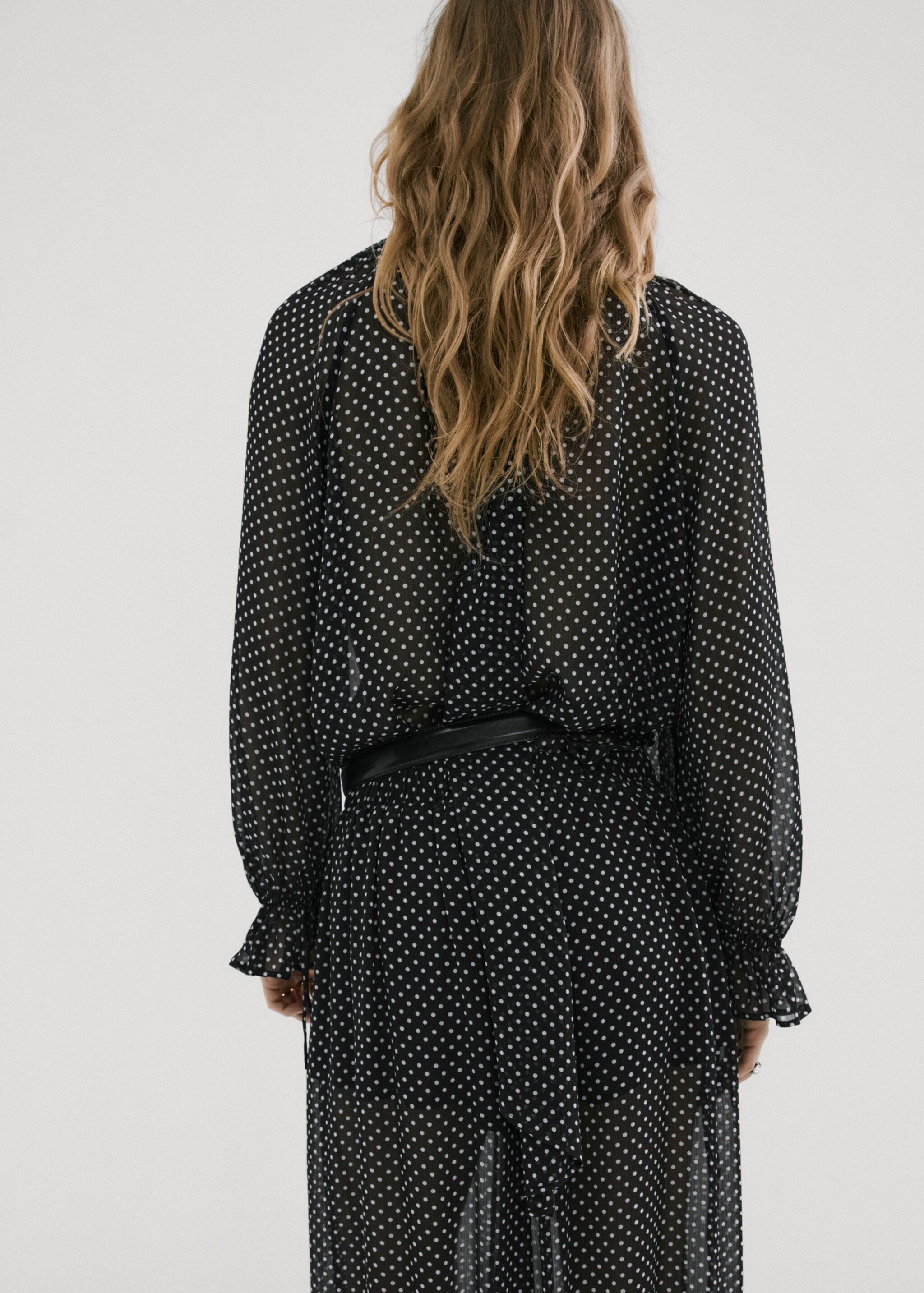 Brusa pics coll alt - Revers de l'article, Negre. Ref: 27075827-01.