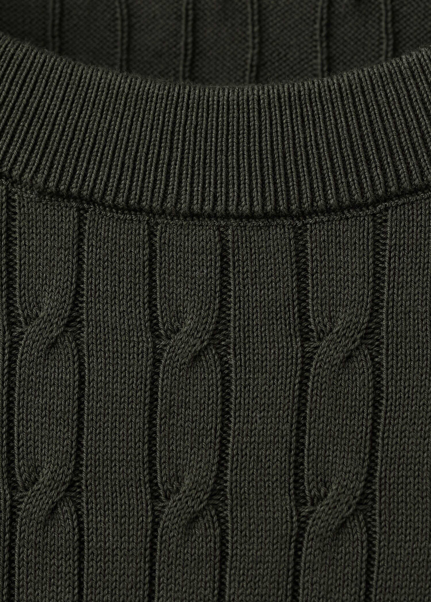 T-shirt maille torsadée 100 % coton - Détail de l'article 8