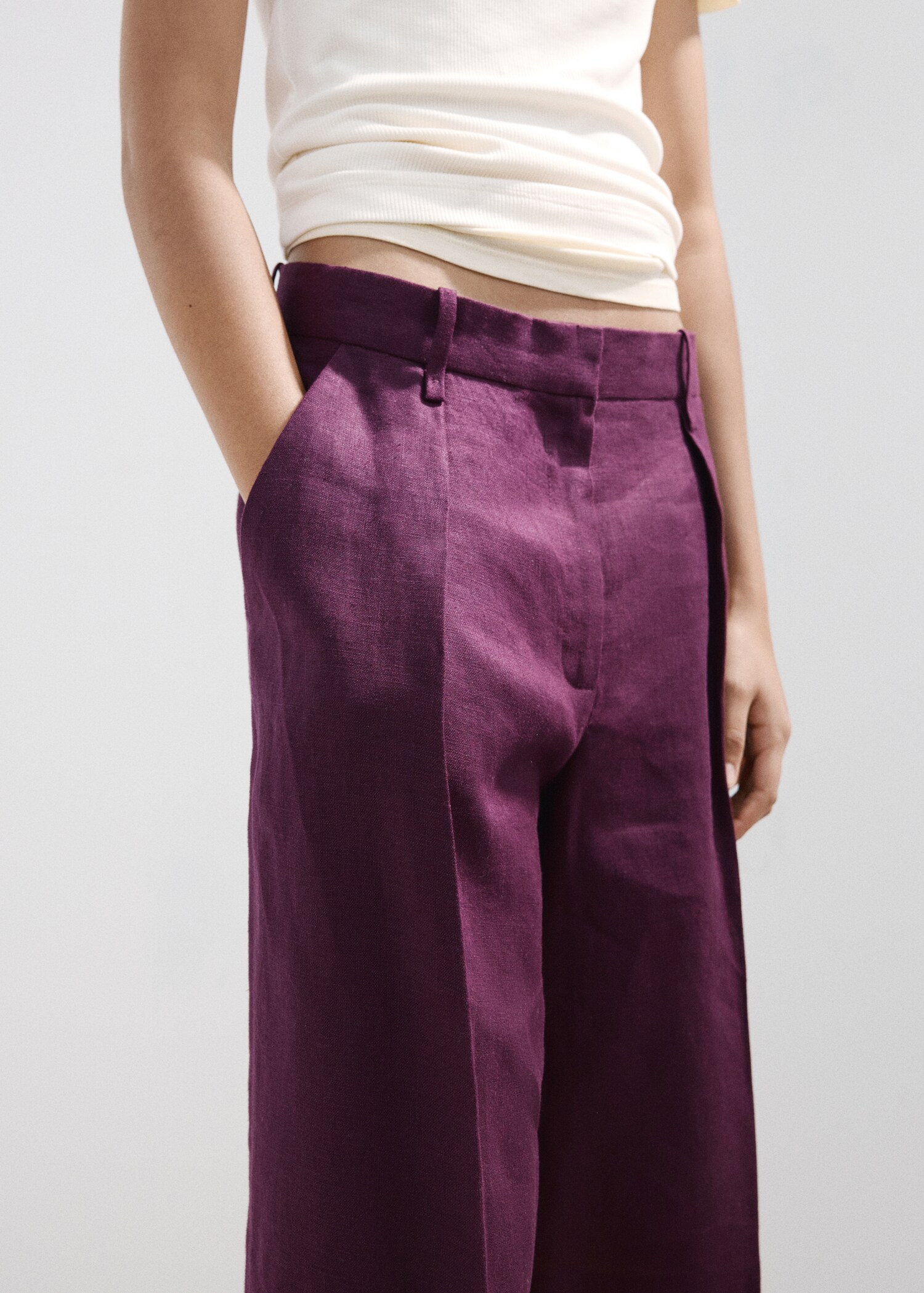 Bermudas lino rectas - Detalle del artículo 4