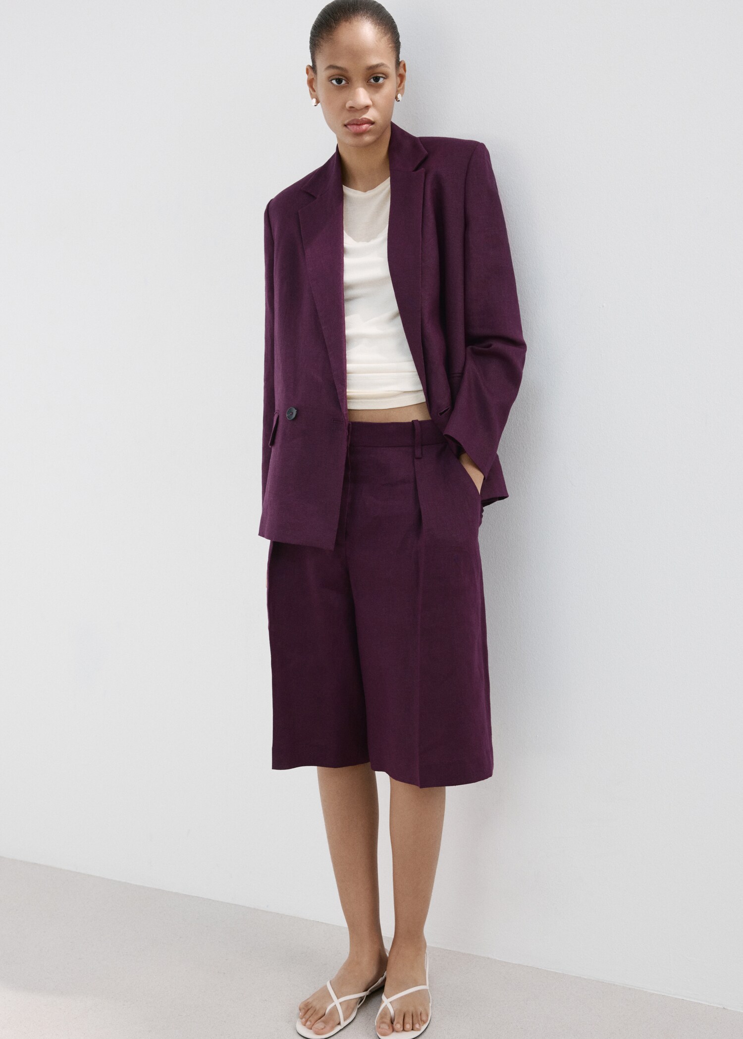 Bermudas lino rectas - Plano general