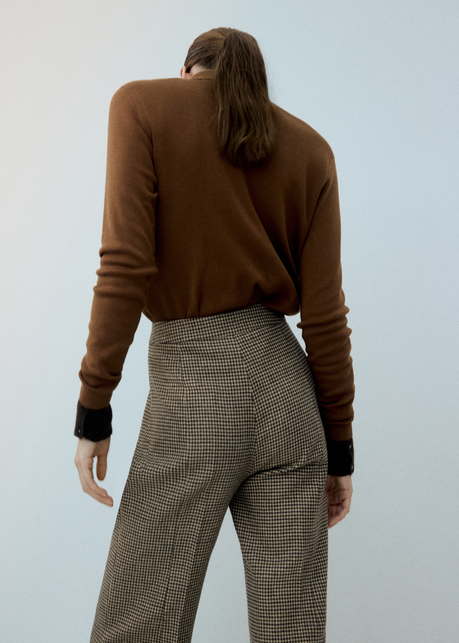 Jersey lana cuello polo - Reverso del artículo