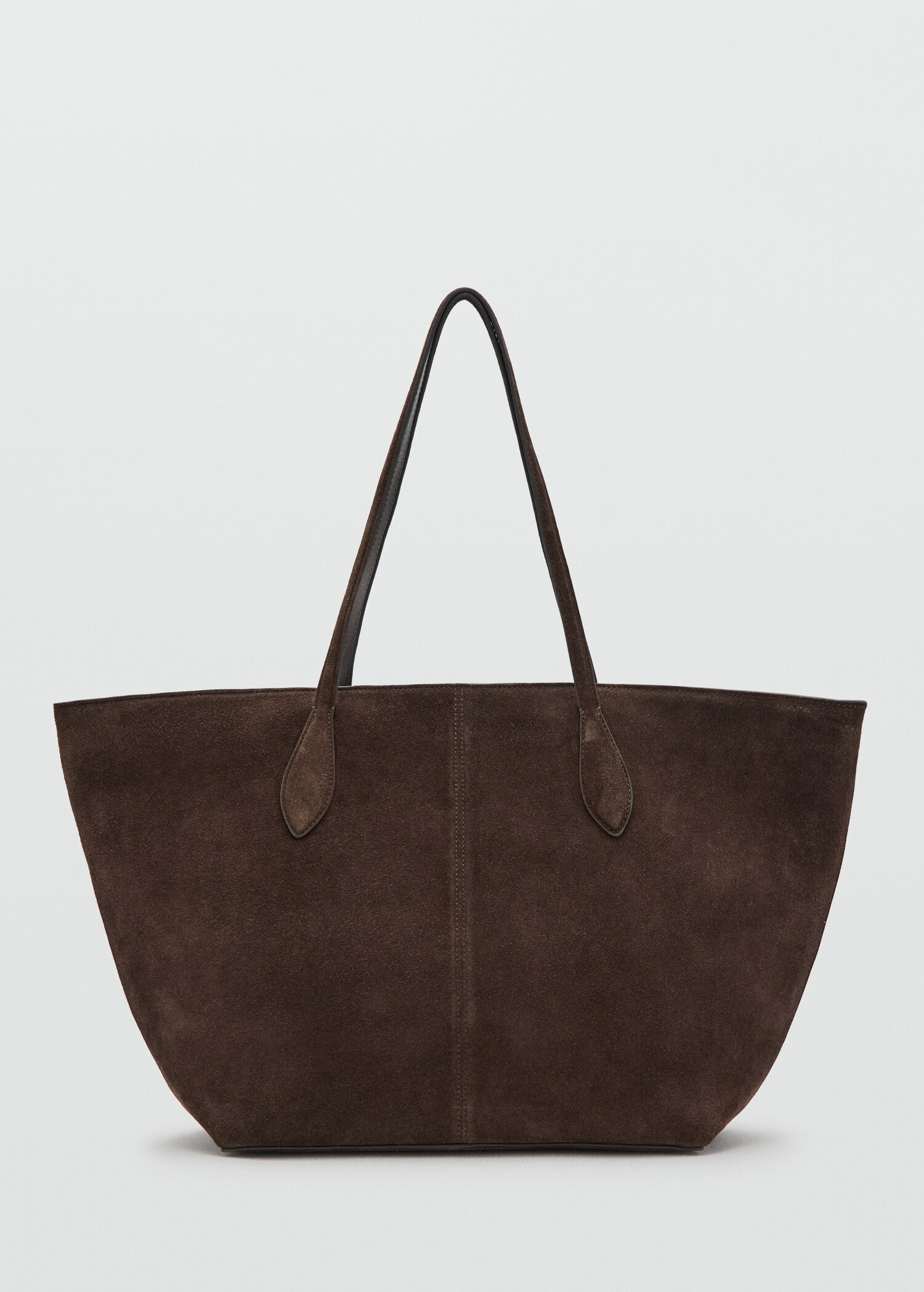 Suede shopper bag - Article without model