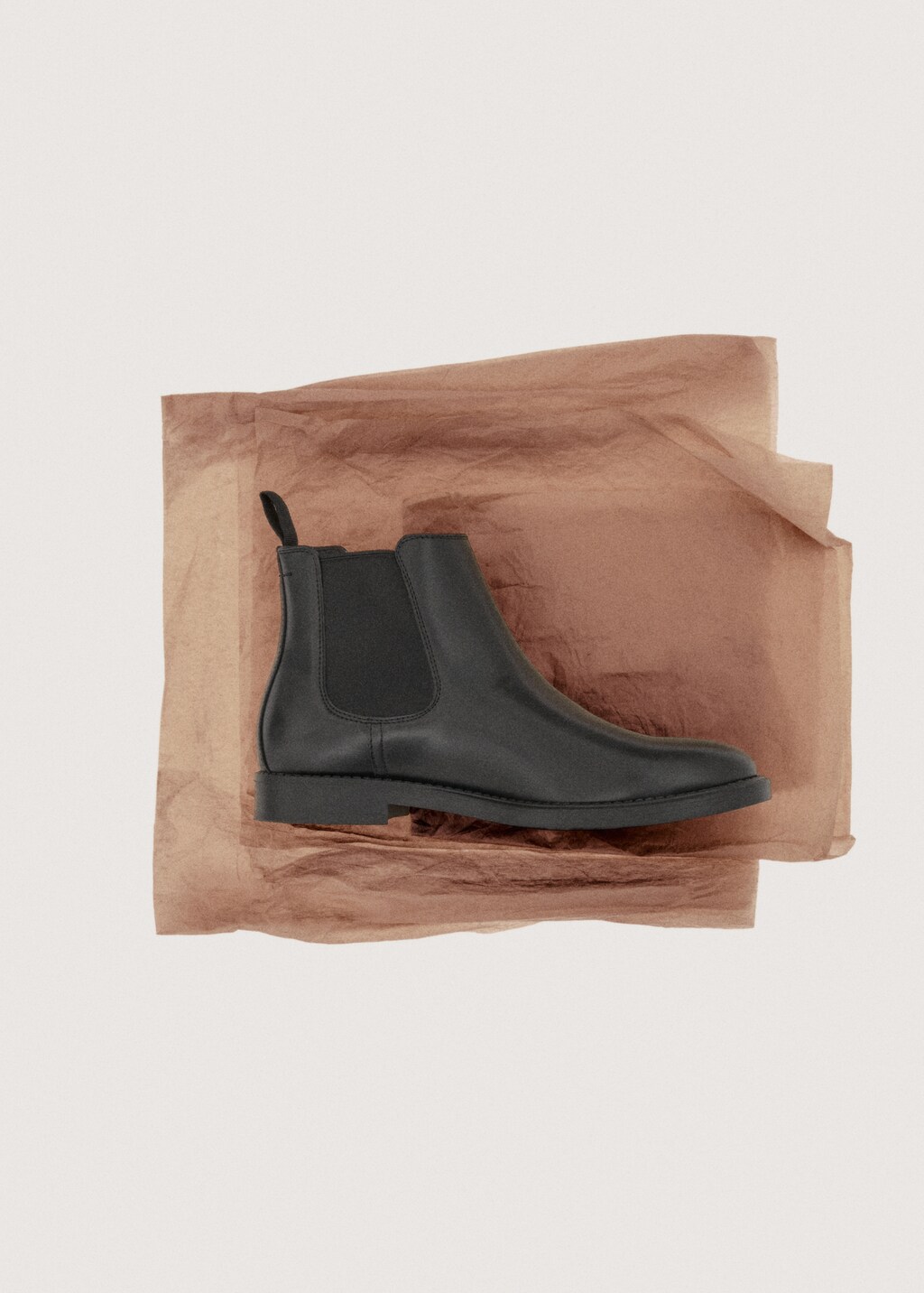 Leather chelsea boots