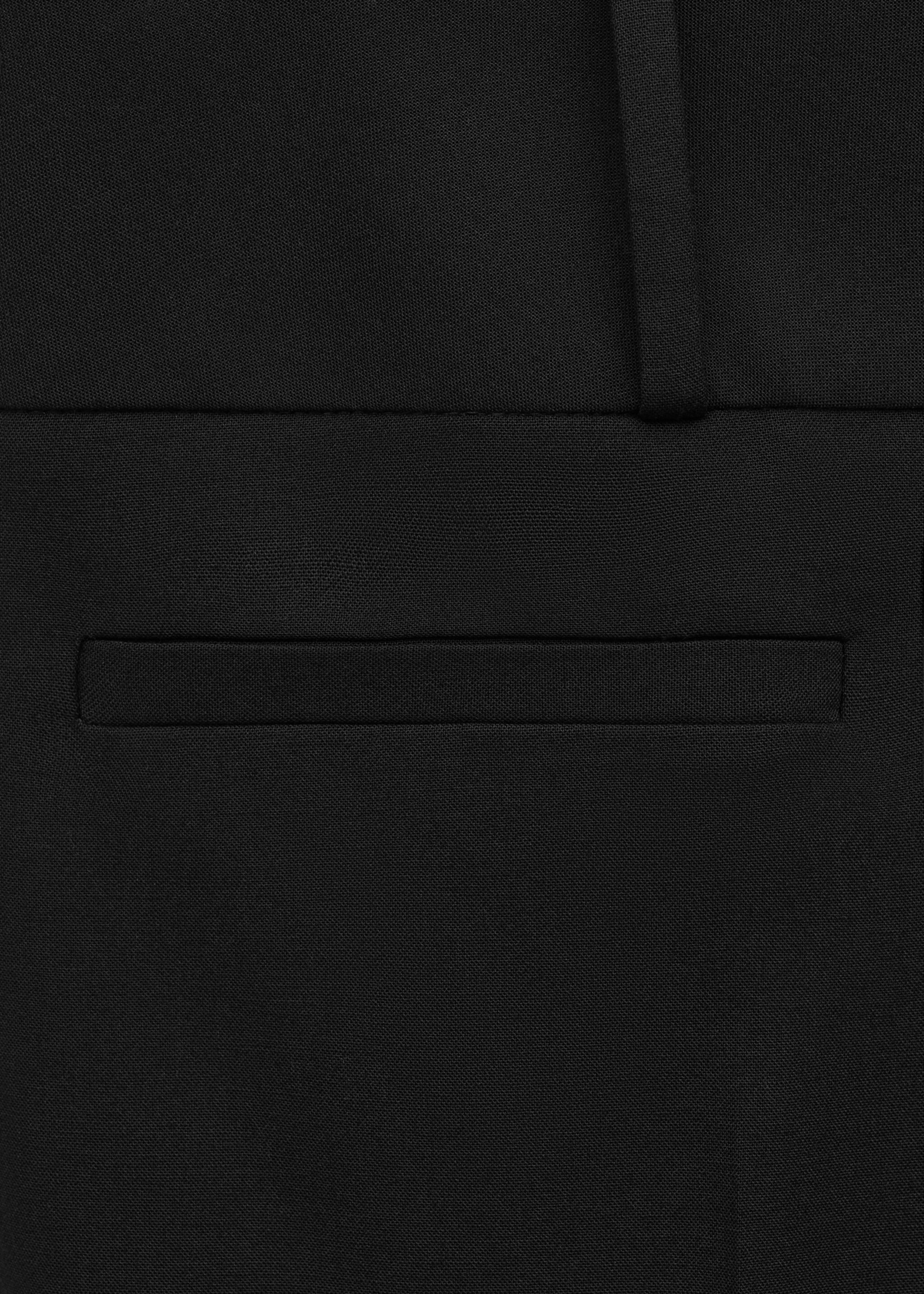 皮带环直筒裤 - null, 黑色. Ref: 27083342-02.