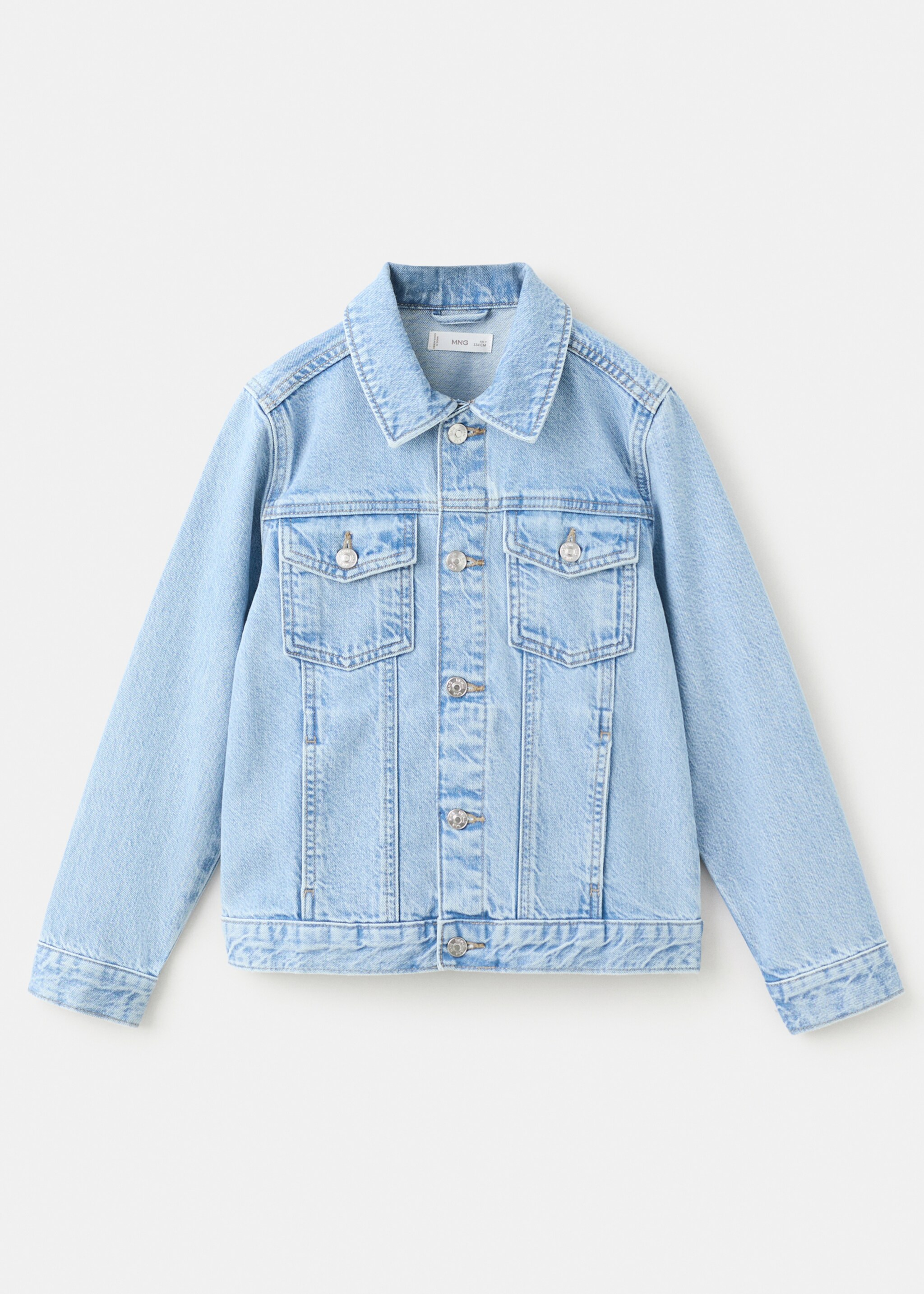 Denim jacket - Article without model, Light Blue. Ref: 27084403-01.