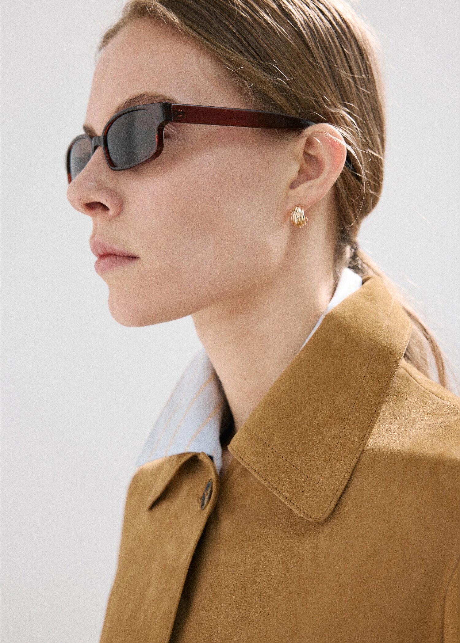 Wildleder-Jacke mit Taschen - Detail des Artikels 1